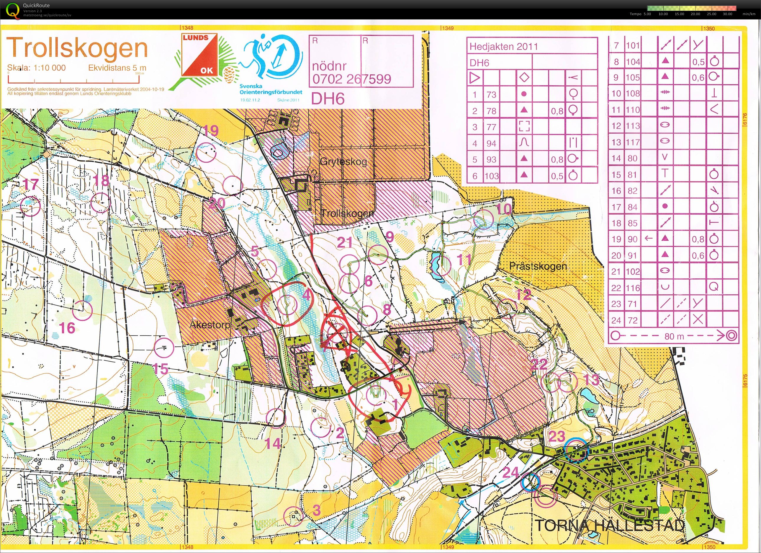 Hedjakten DH6 (2011-10-16)