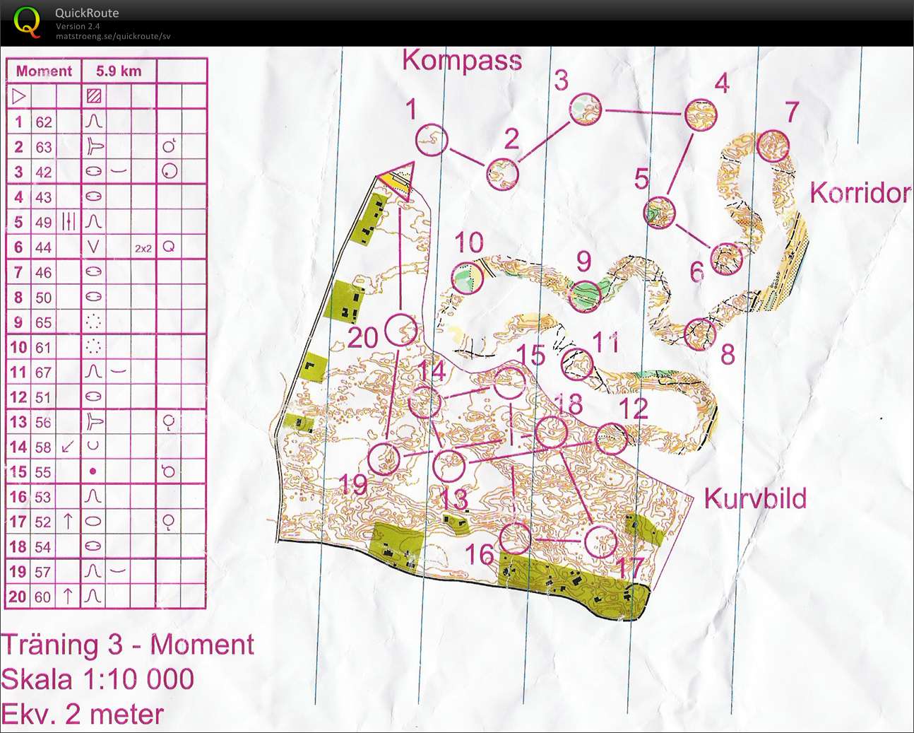 Träningsläger - Åhus - Kompass/Korridor/Brunbild (2012-03-10)