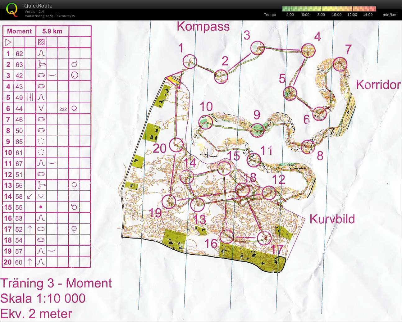 Träningsläger - Åhus - Kompass/Korridor/Brunbild (10.03.2012)