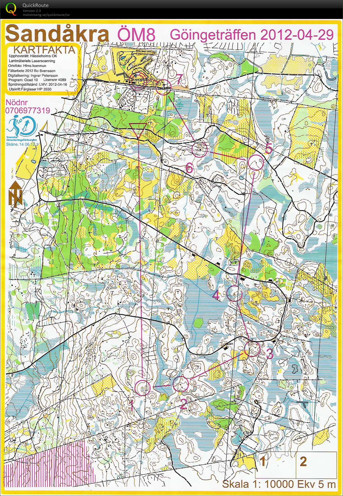 Göingeträffen ÖM8 (2012-04-29)