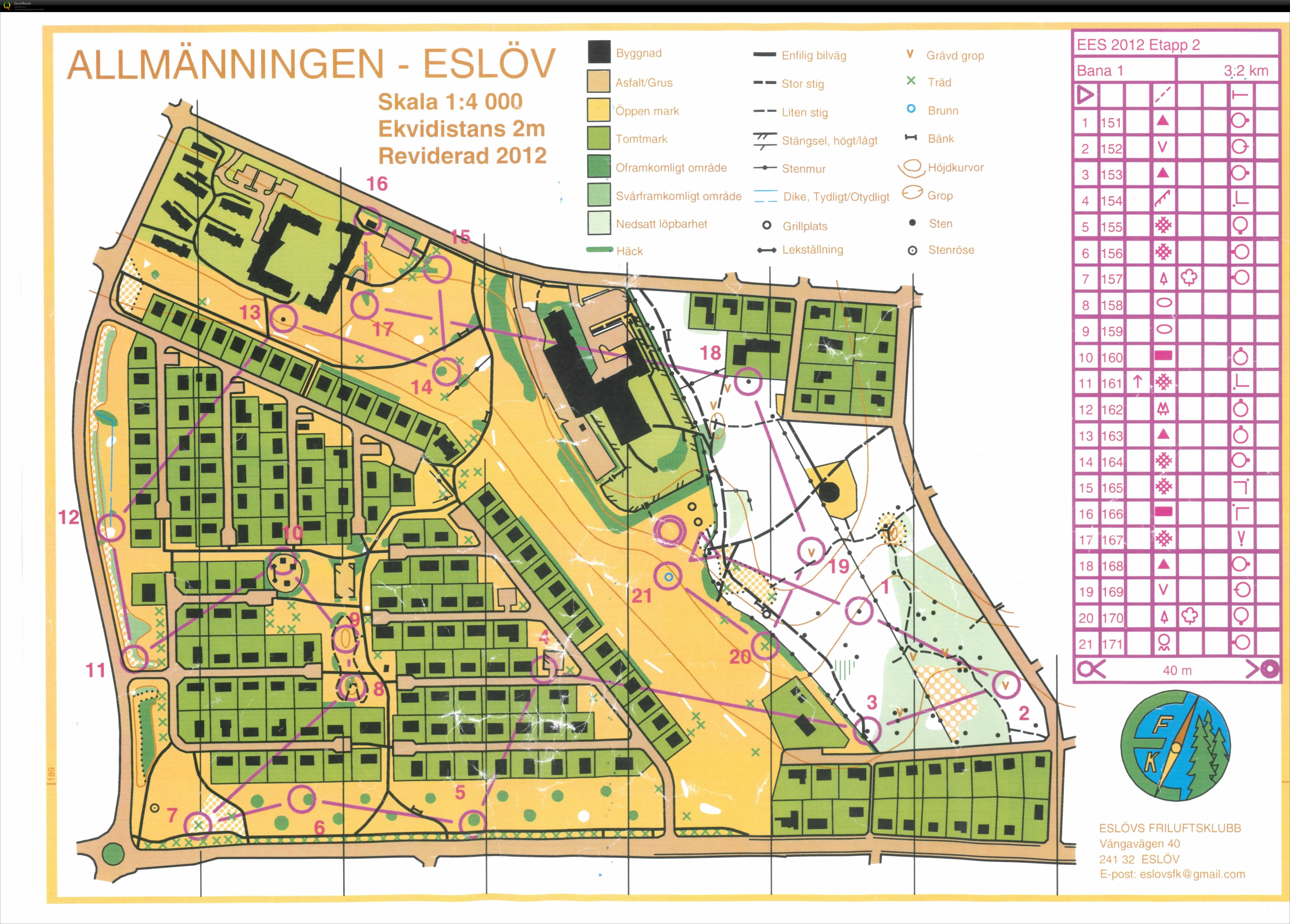 Eslöv Evening Sprint E2 (22/05/2012)