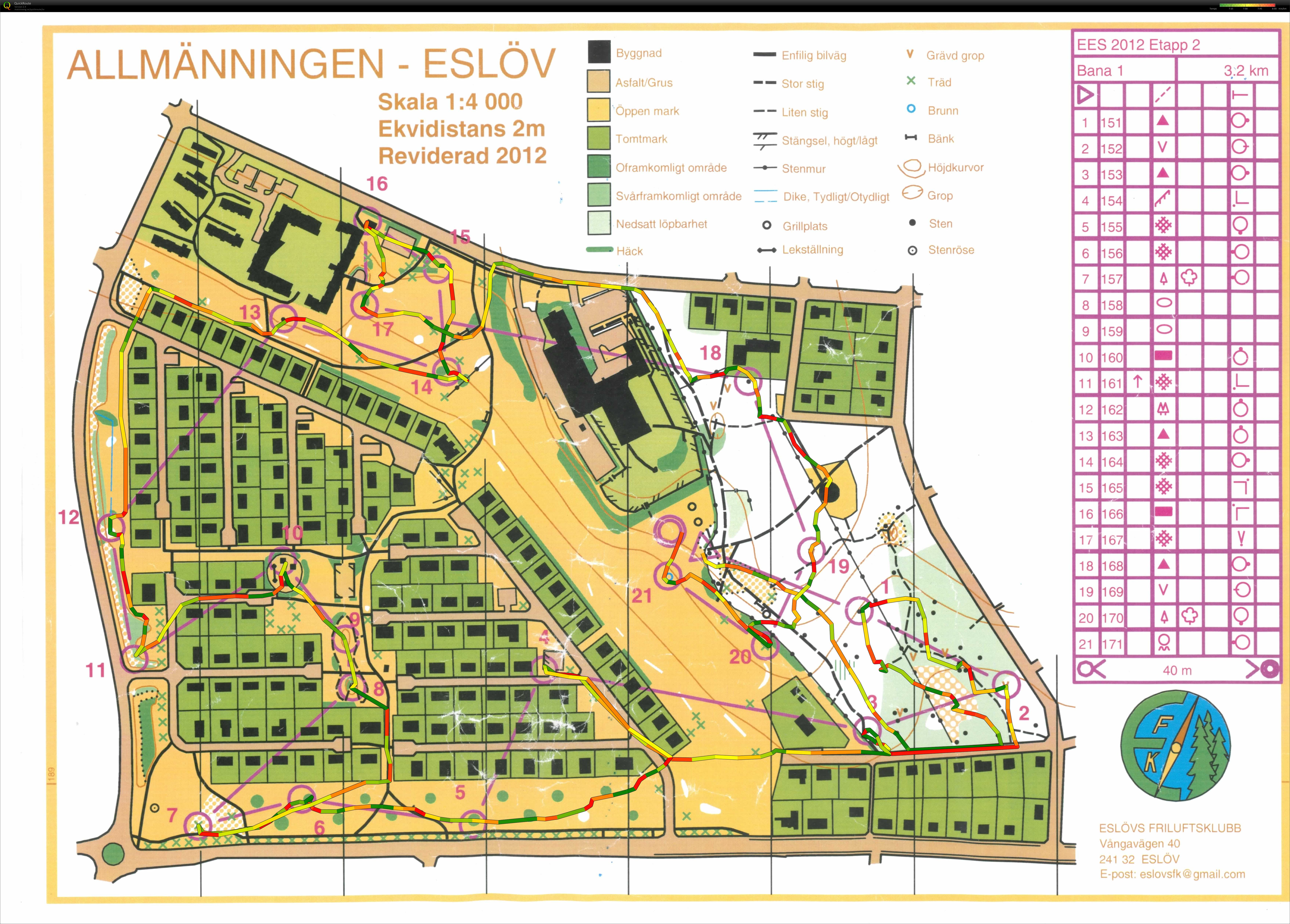 Eslöv Evening Sprint E2 (22/05/2012)