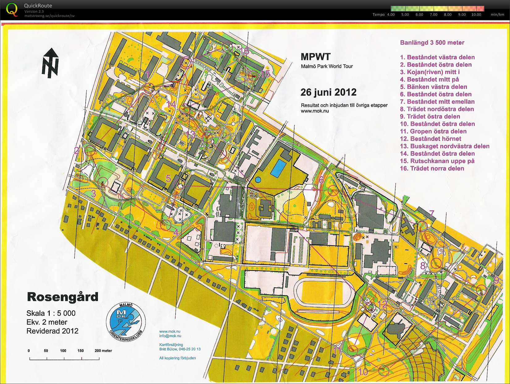 MWPT Etapp 1 Rosengård (26/06/2012)