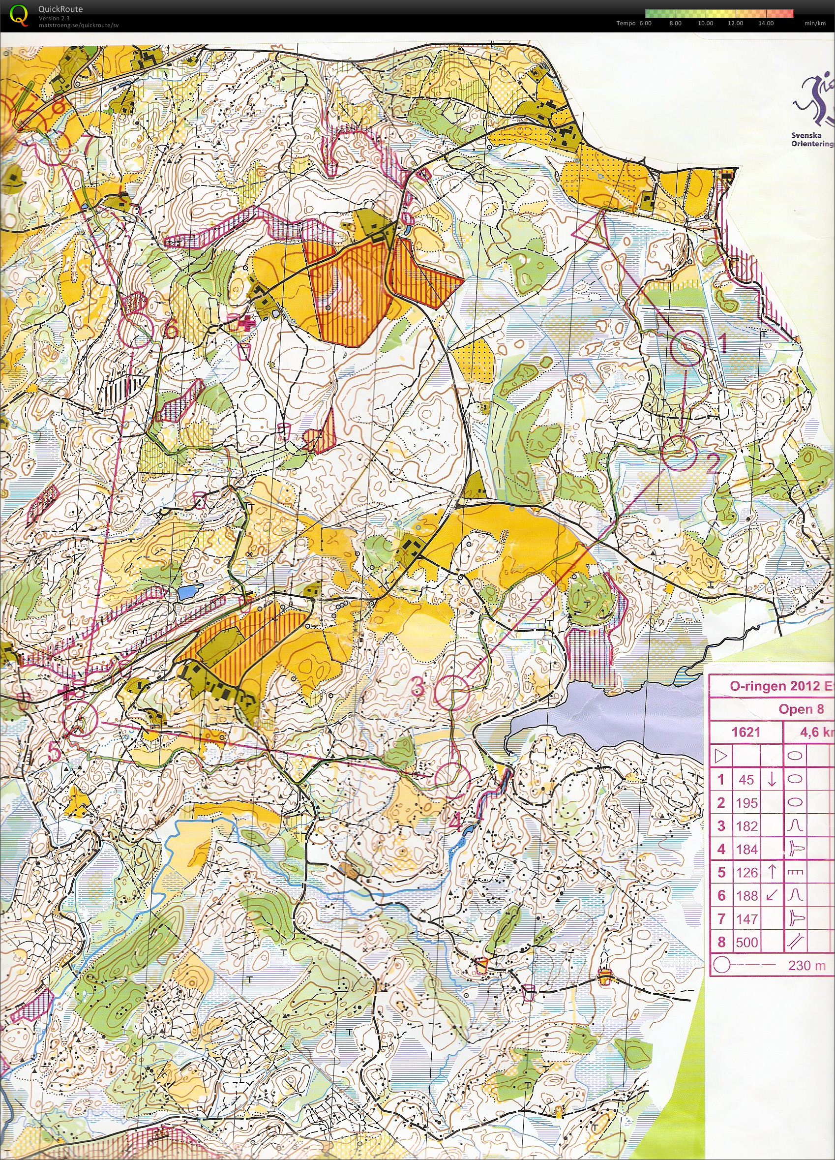 O-Ringen Halland E1 (22.07.2012)