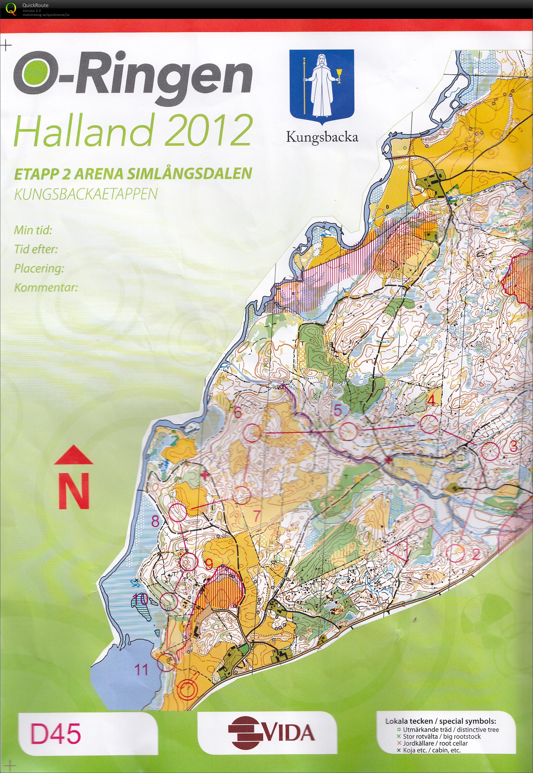 O-ringen etapp 2 (2012-07-23)