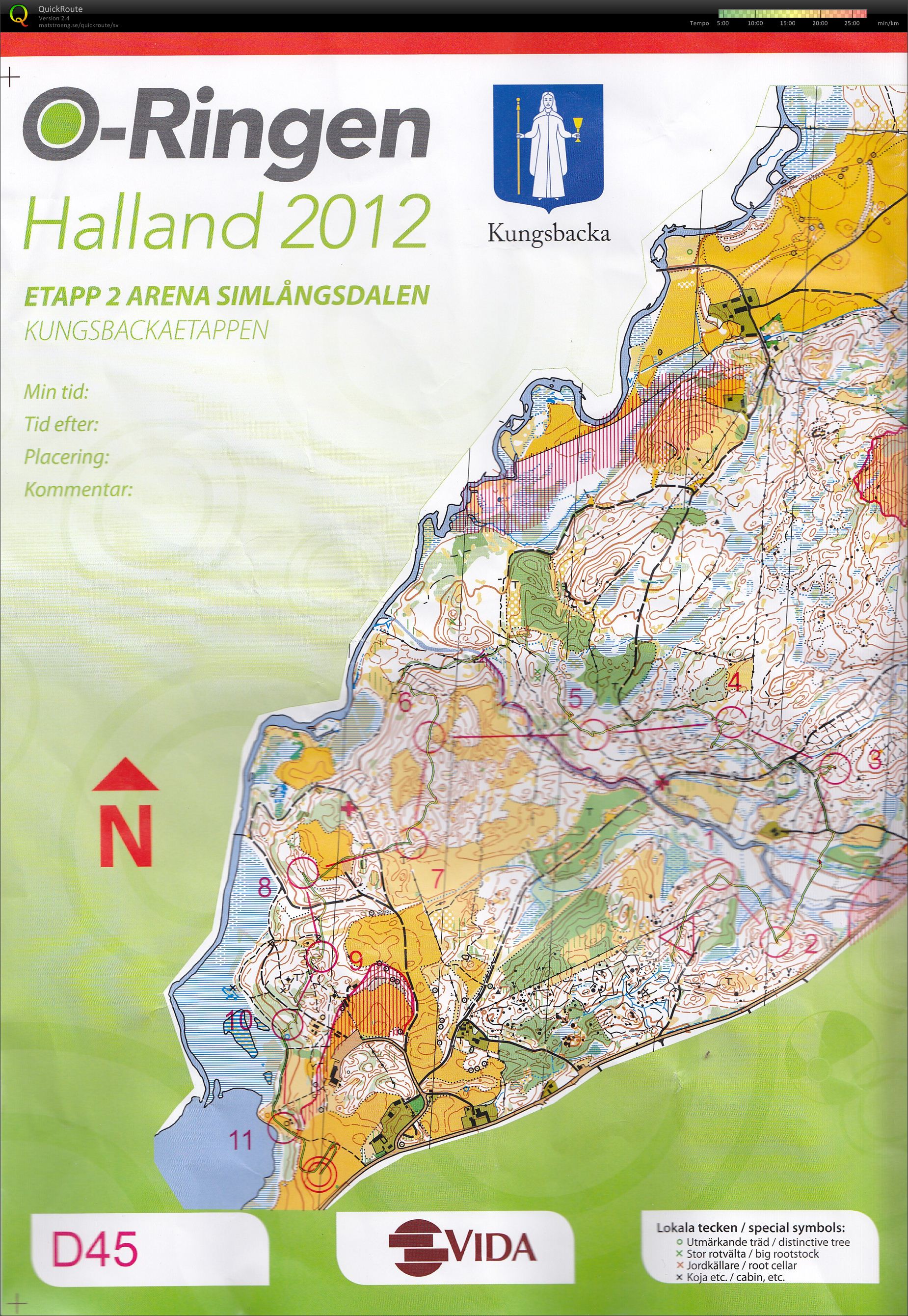 O-ringen etapp 2 (2012-07-23)