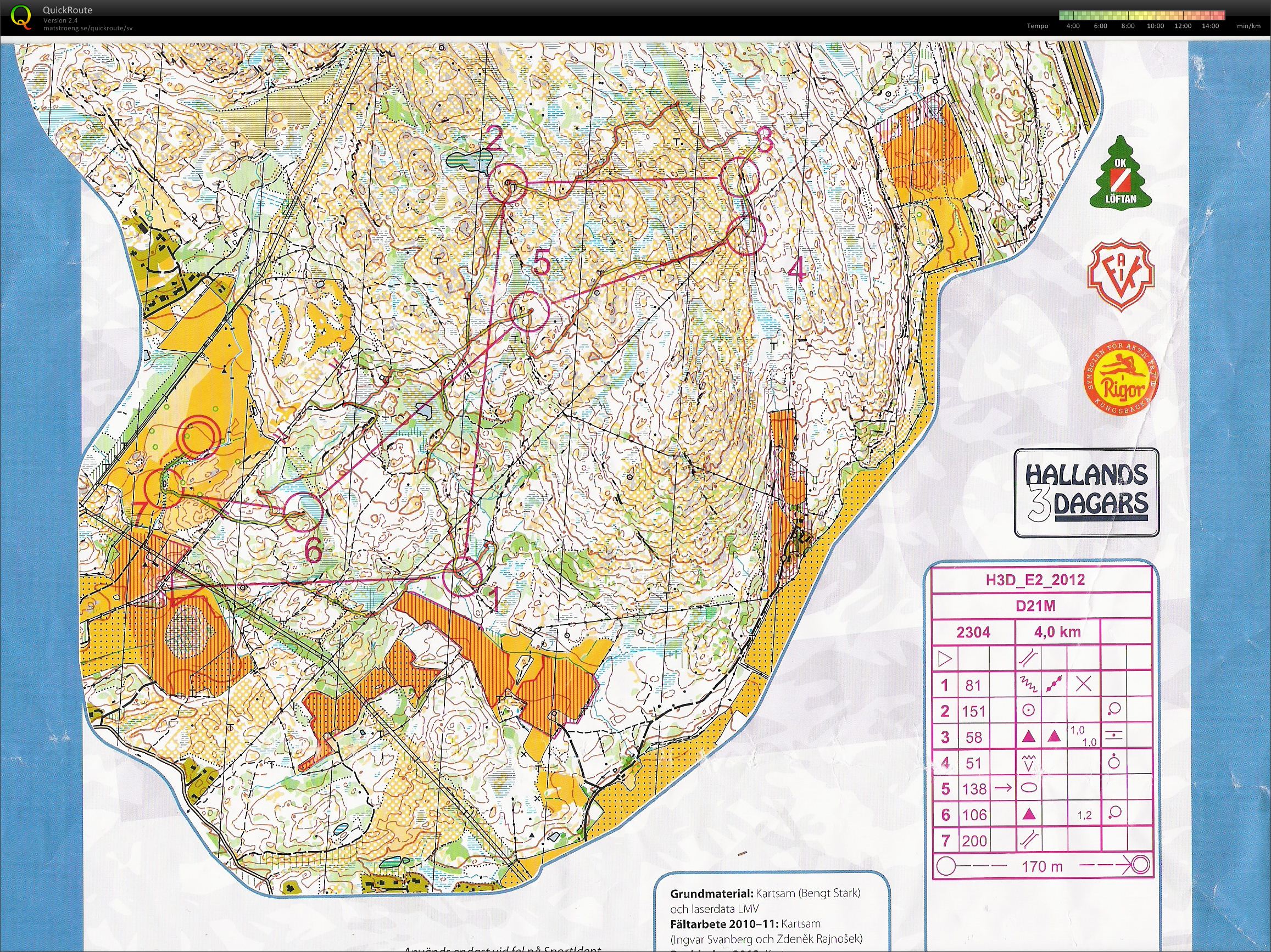 Hallands 3 dagars - E2 (14.07.2012)