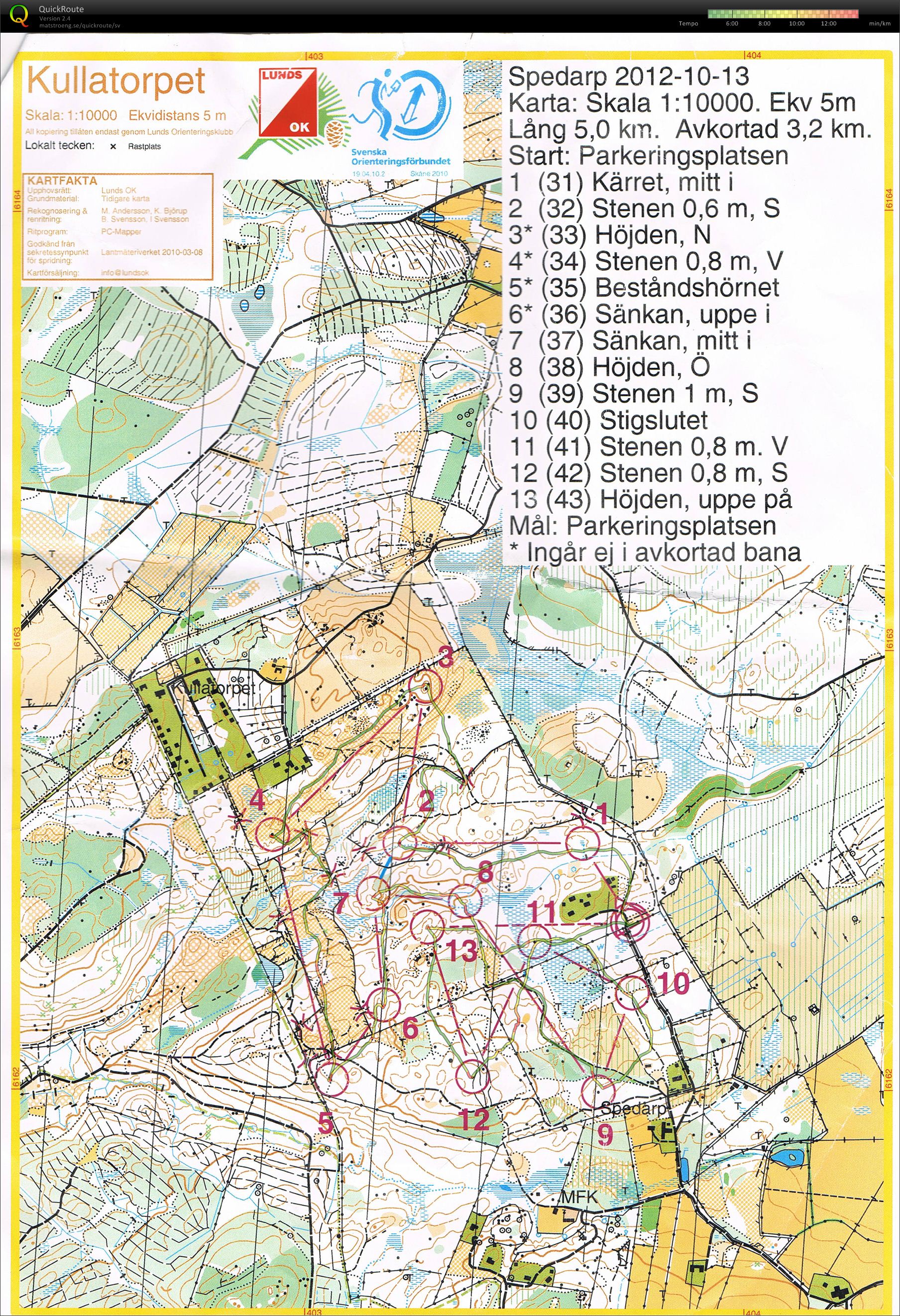 TP OL Romeleåsen (2012-10-13)