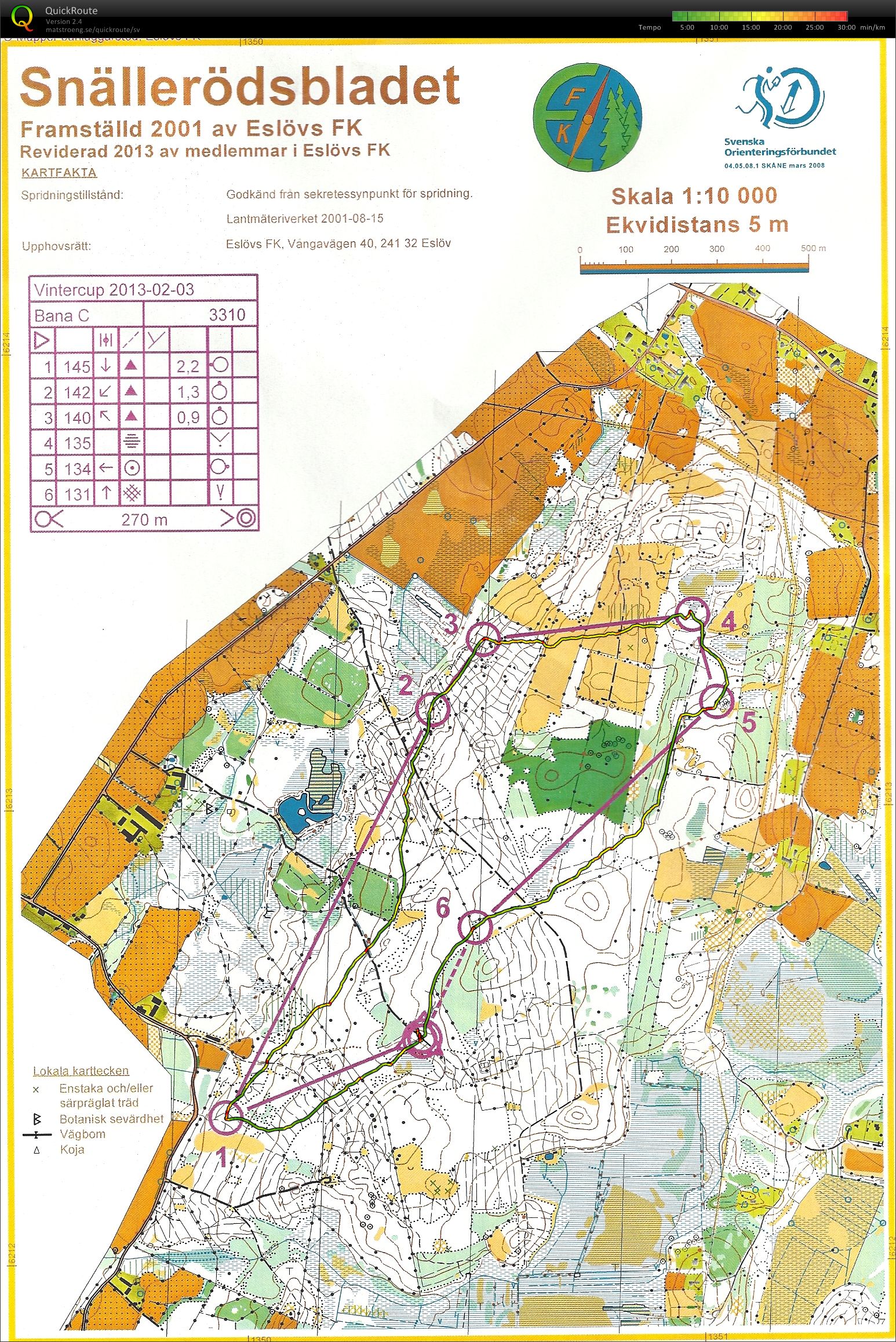 Vintercupen 2012/2013 Etapp 5 Bana C (03-02-2013)