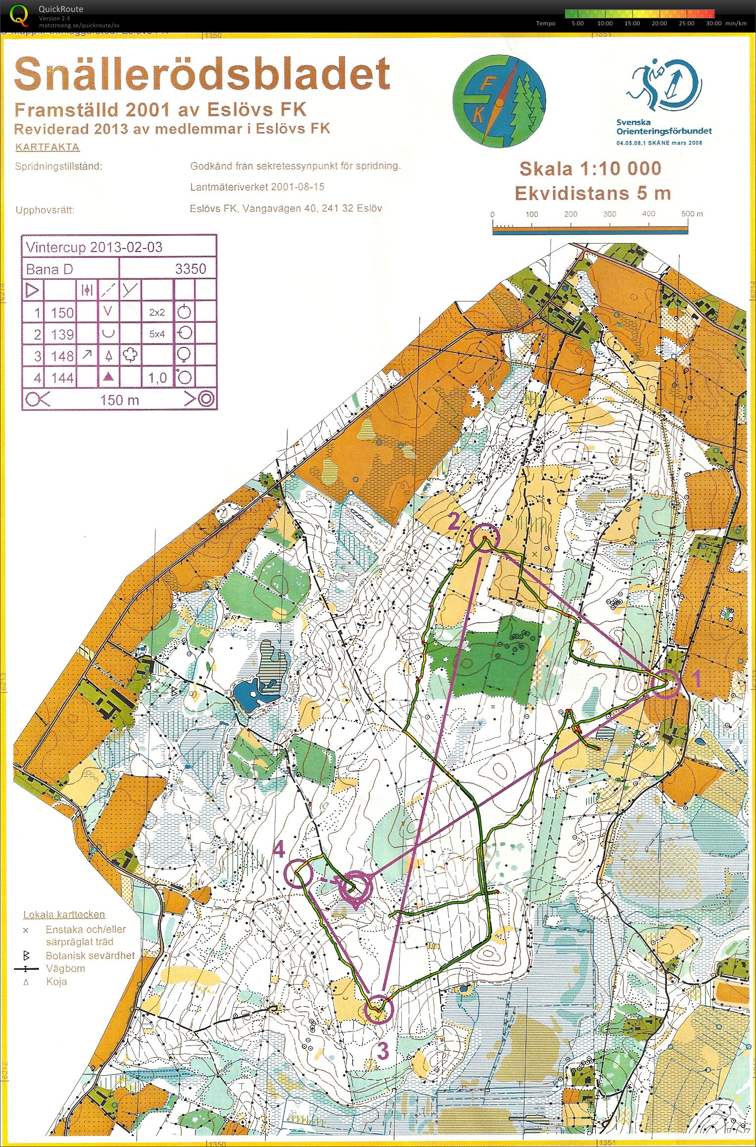 Vintercupen 2012/2013 Etapp 5 Bana D (2013-02-03)