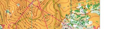 Läger pass 3, Sprint - Bana 1