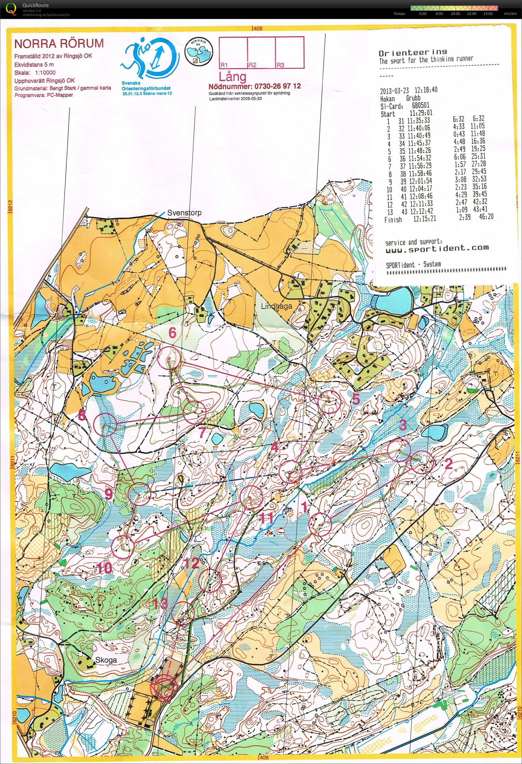TP OL Norra Rörum (2013-03-23)