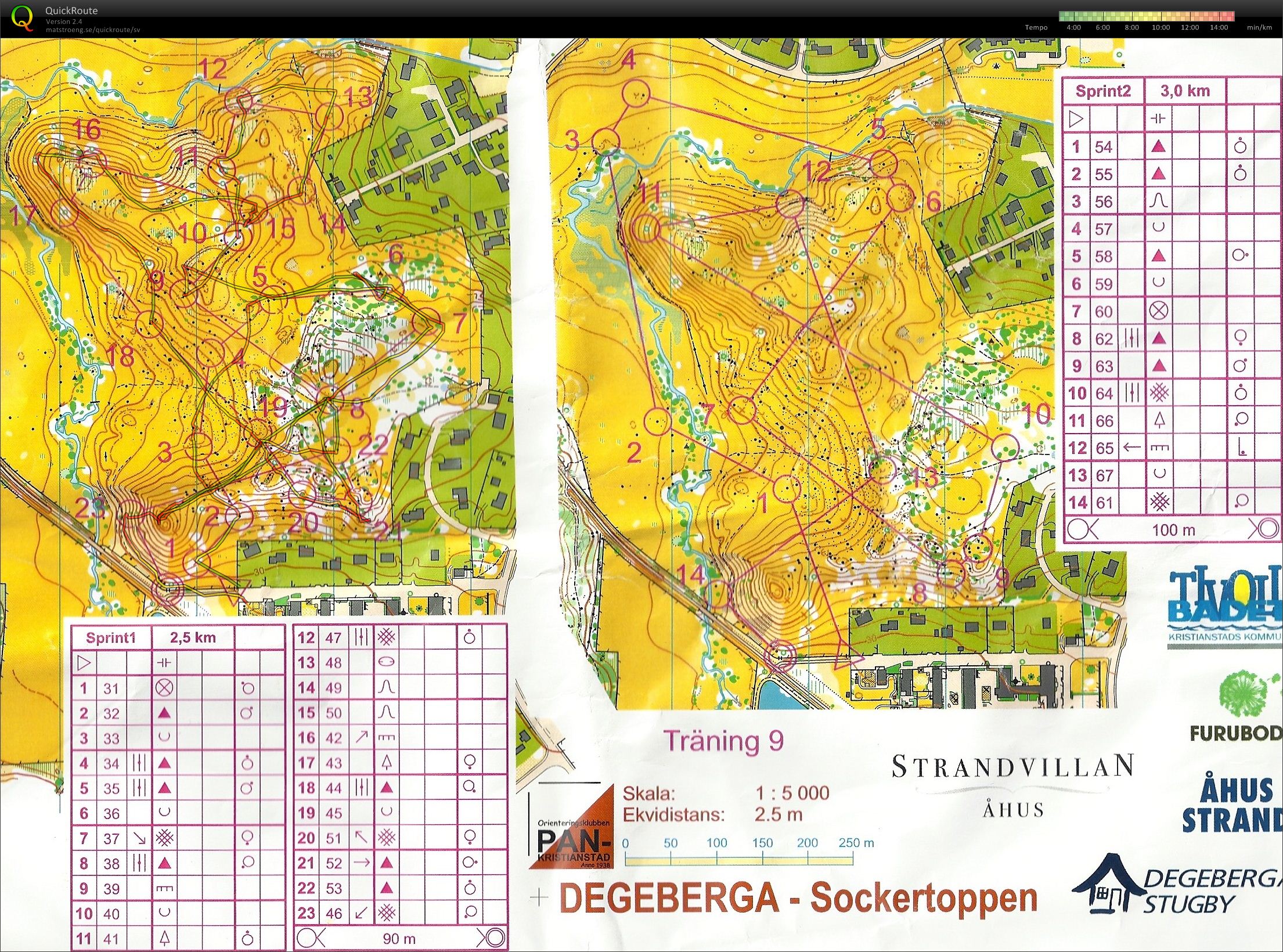 Träningsläger - Sprint (2013-03-09)