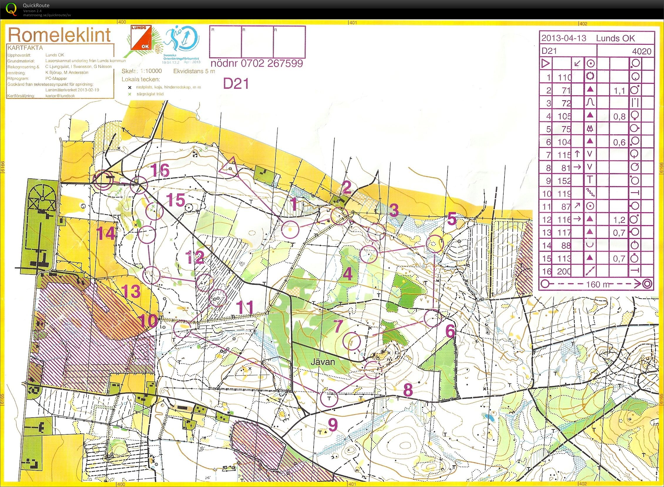 Romeleträffen - Medeldistans (2013-04-13)