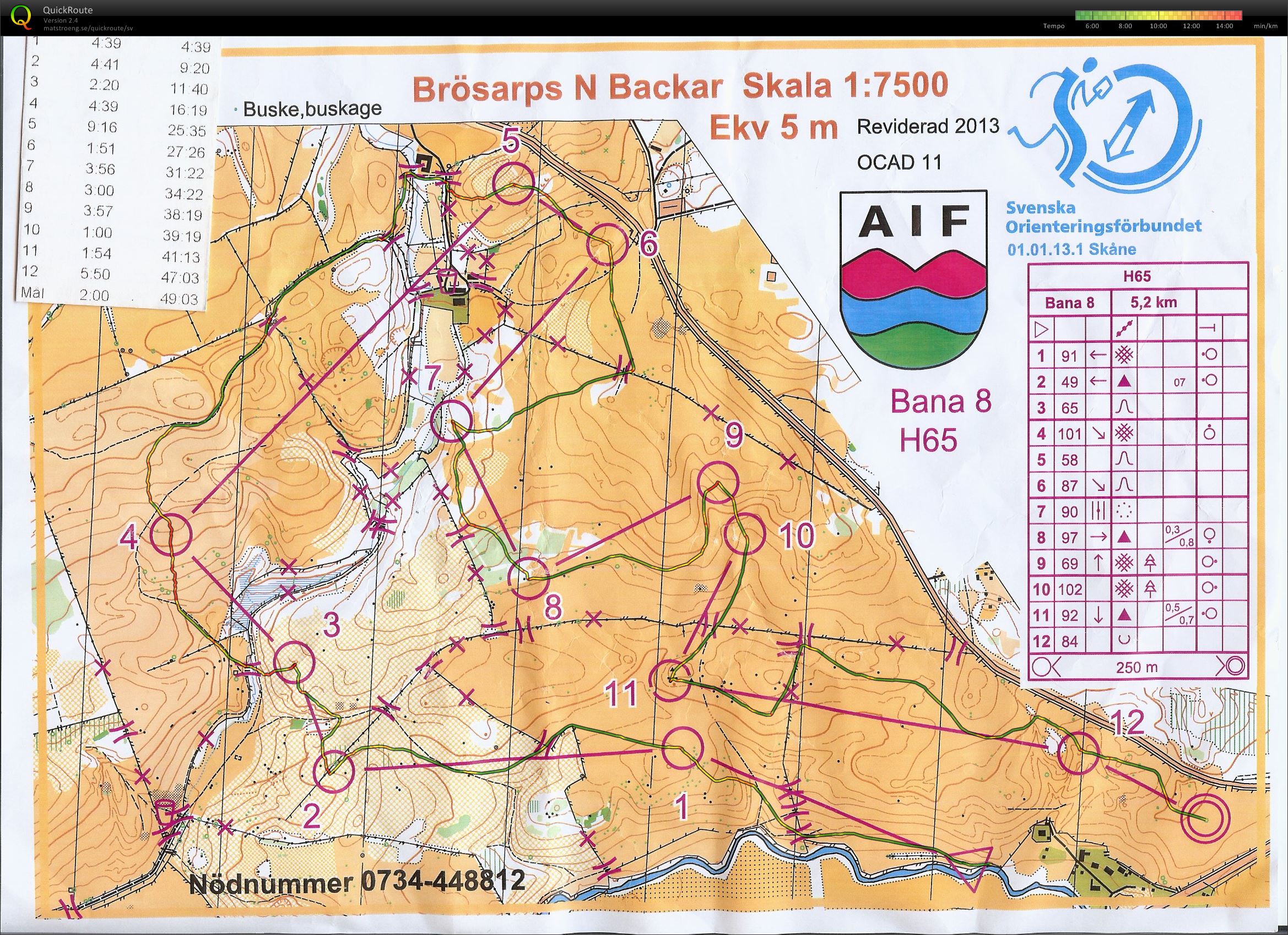 Fjällorientering (2013-05-11)