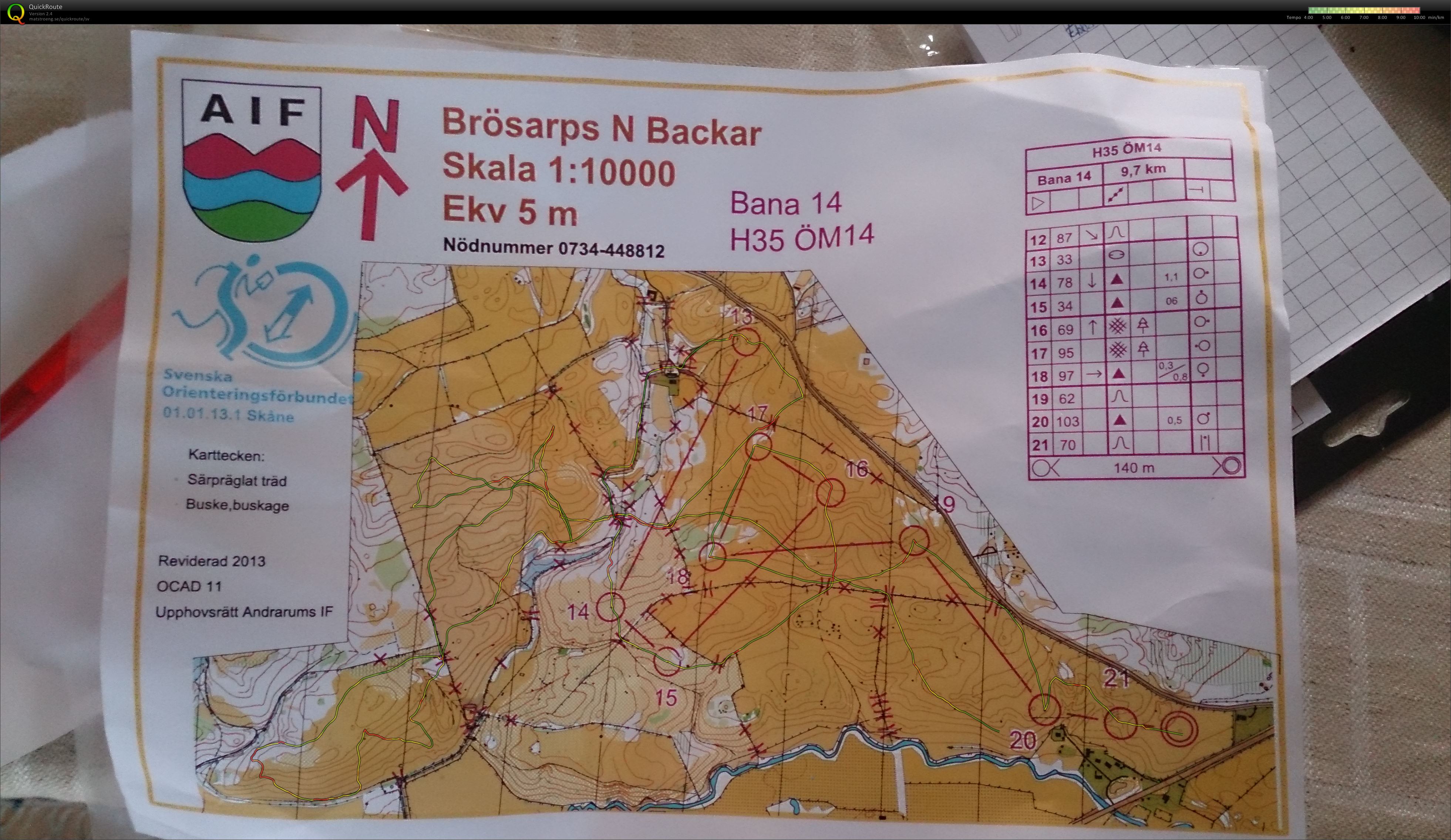 Skånsk fjällorientering (2013-05-11)