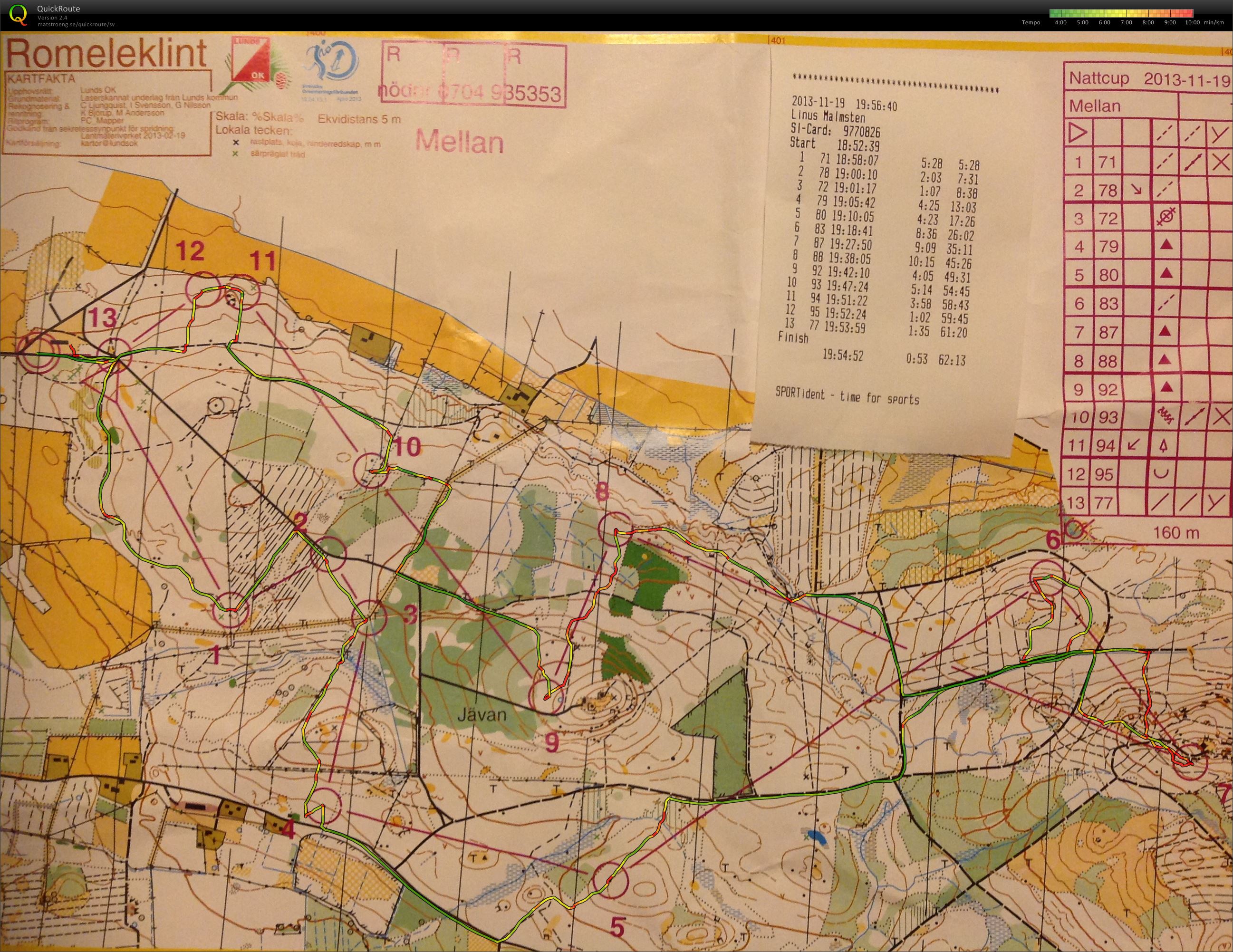 Nattcupen (19-11-2013)