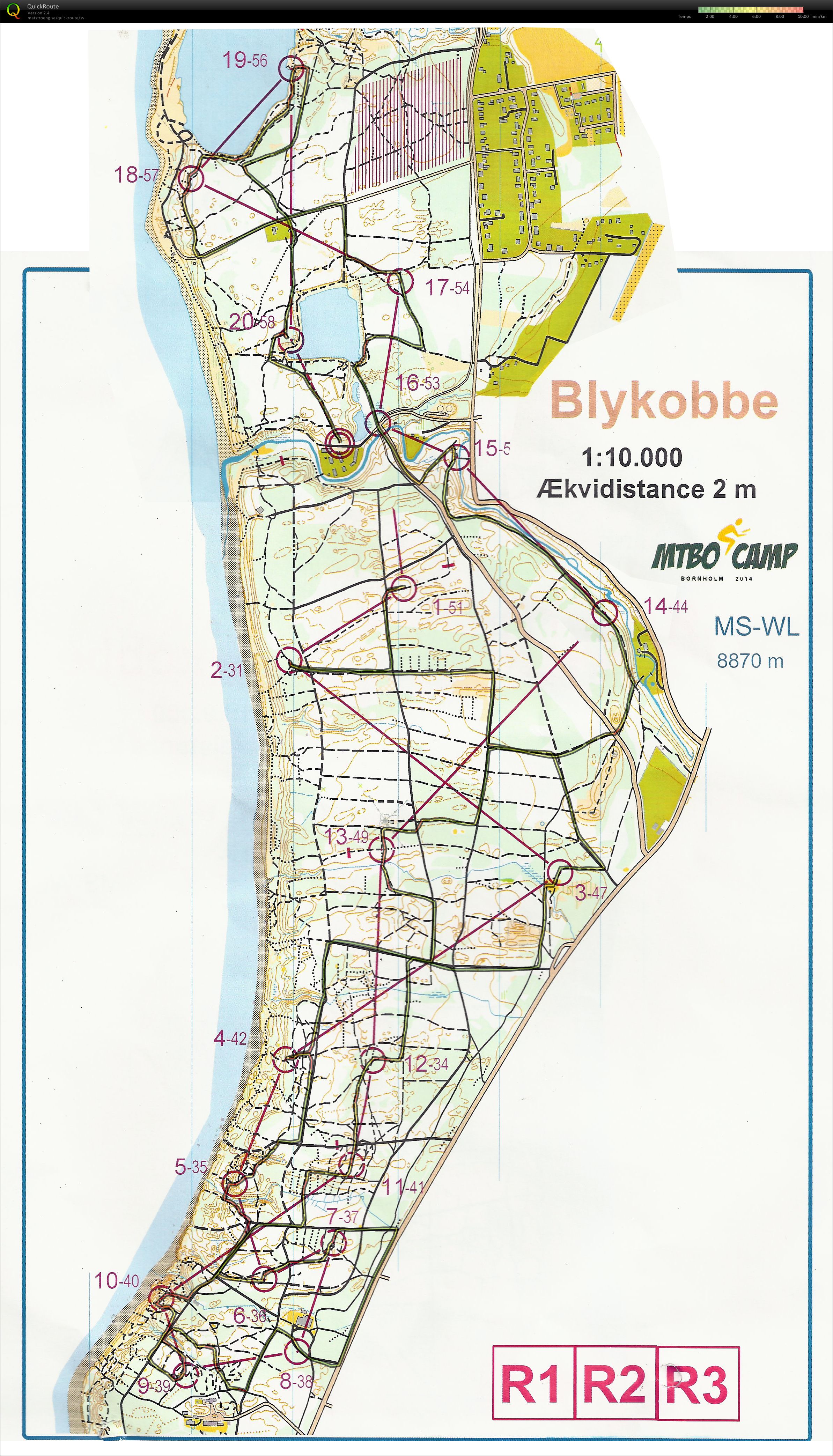 MTBO Camp 2014 - Cup 3  (13-04-2014)