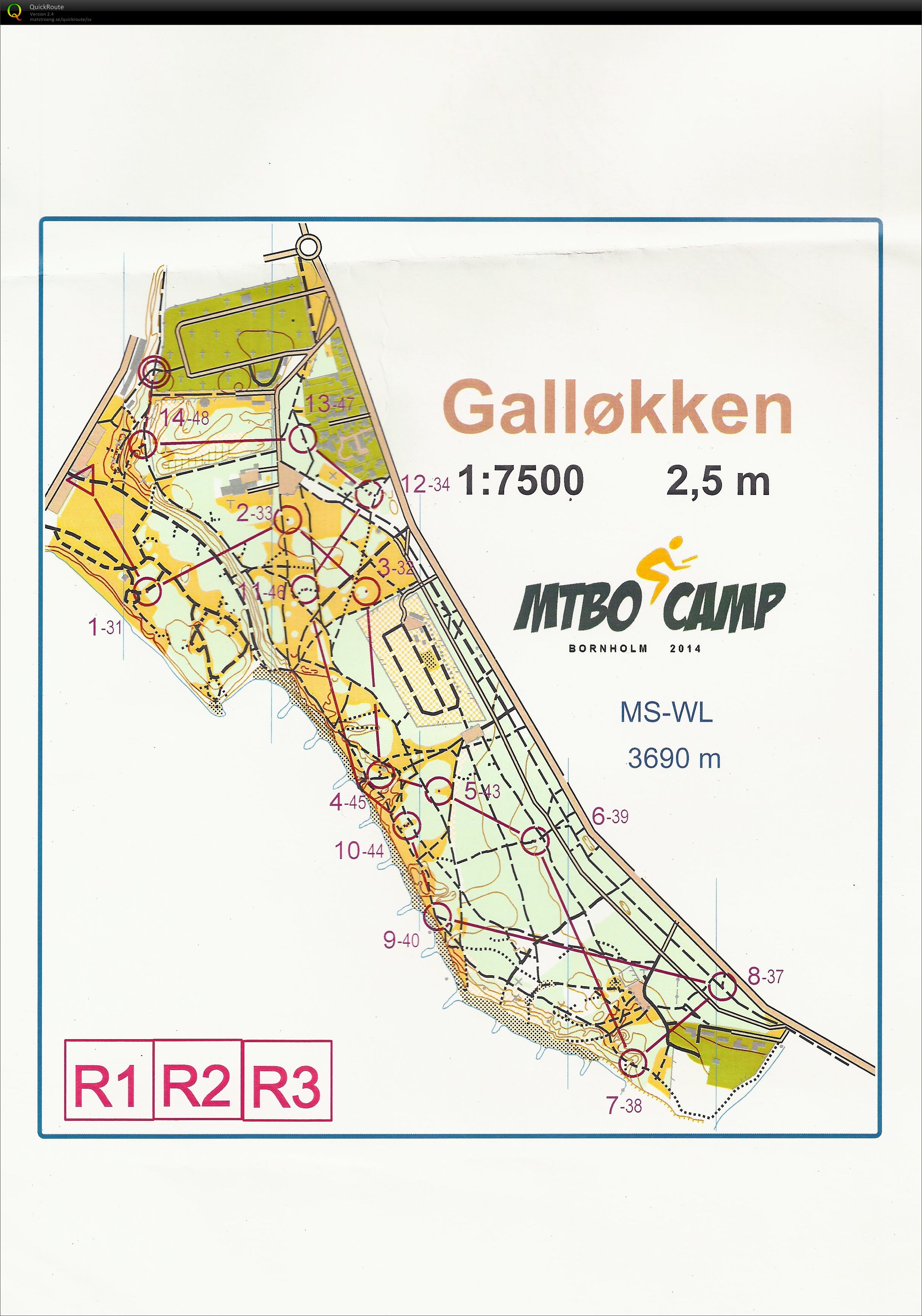 MTBO Camp 2014 - Cup1 (11/04/2014)