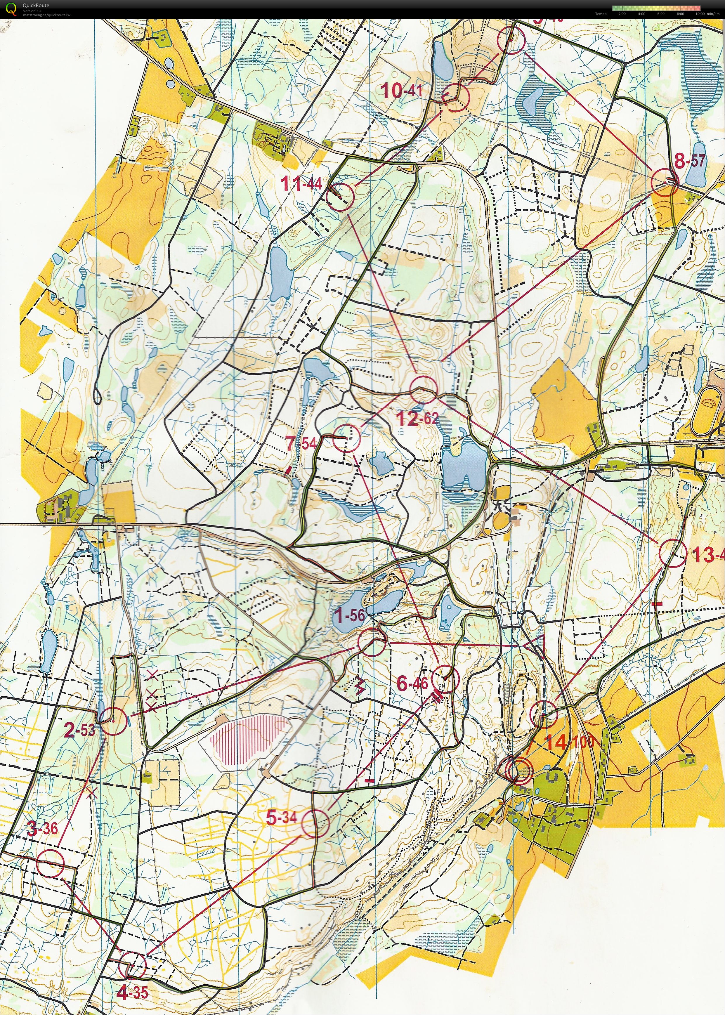 MTBO Camp 2014 - Cup2 (12.04.2014)