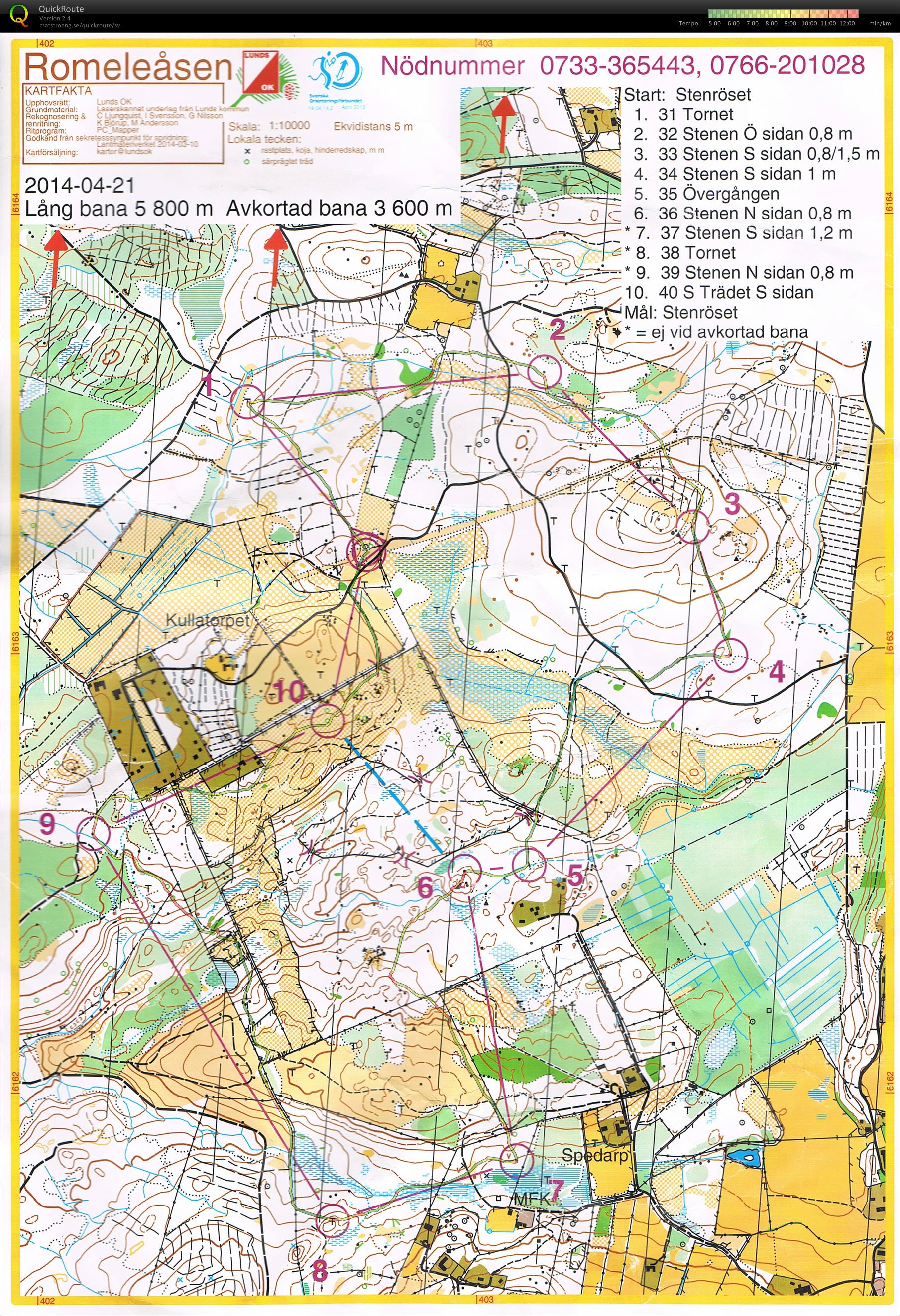 TP OL Romeleåsen (21-04-2014)