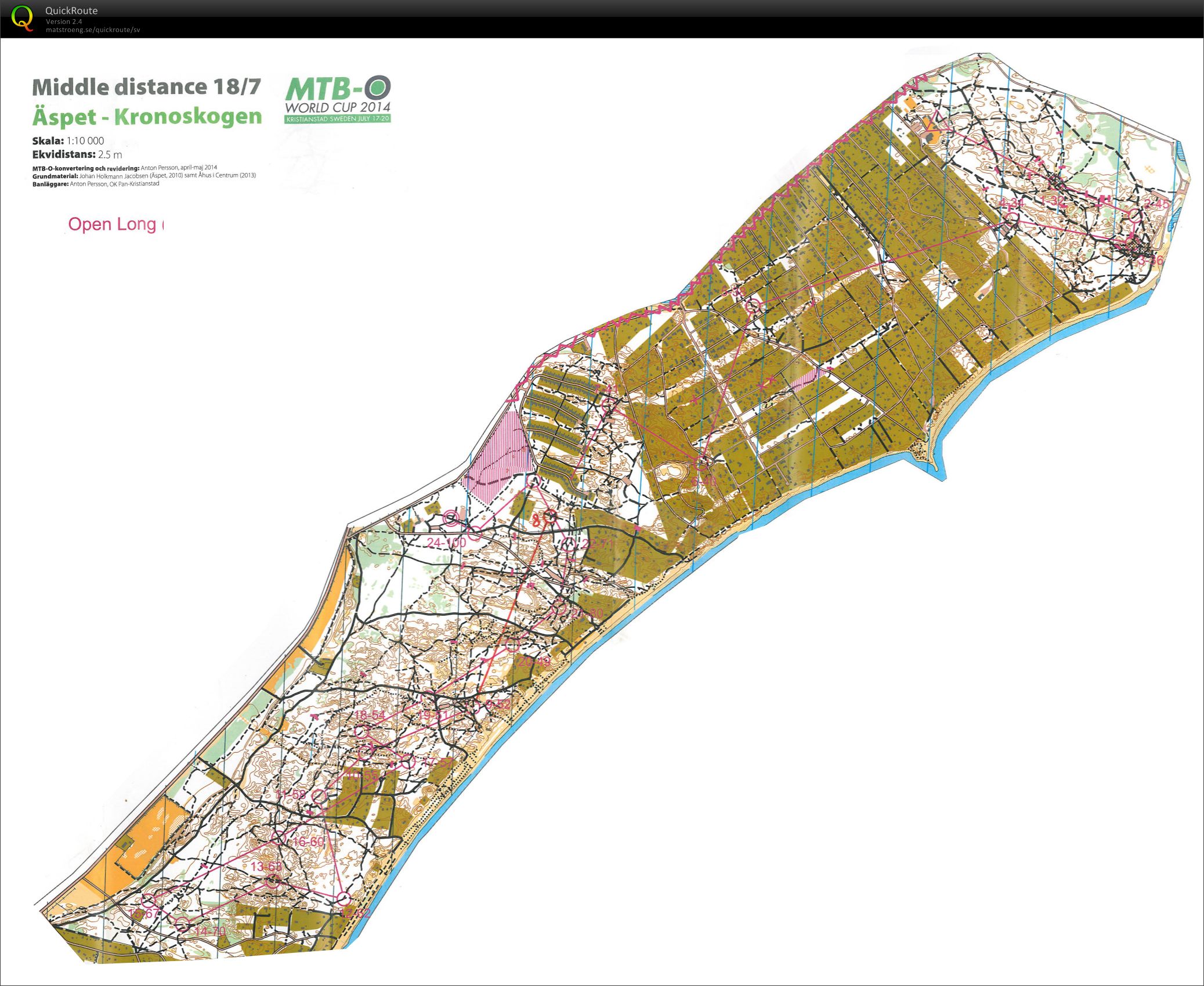 MTBO-WC - Open Long (18-07-2014)