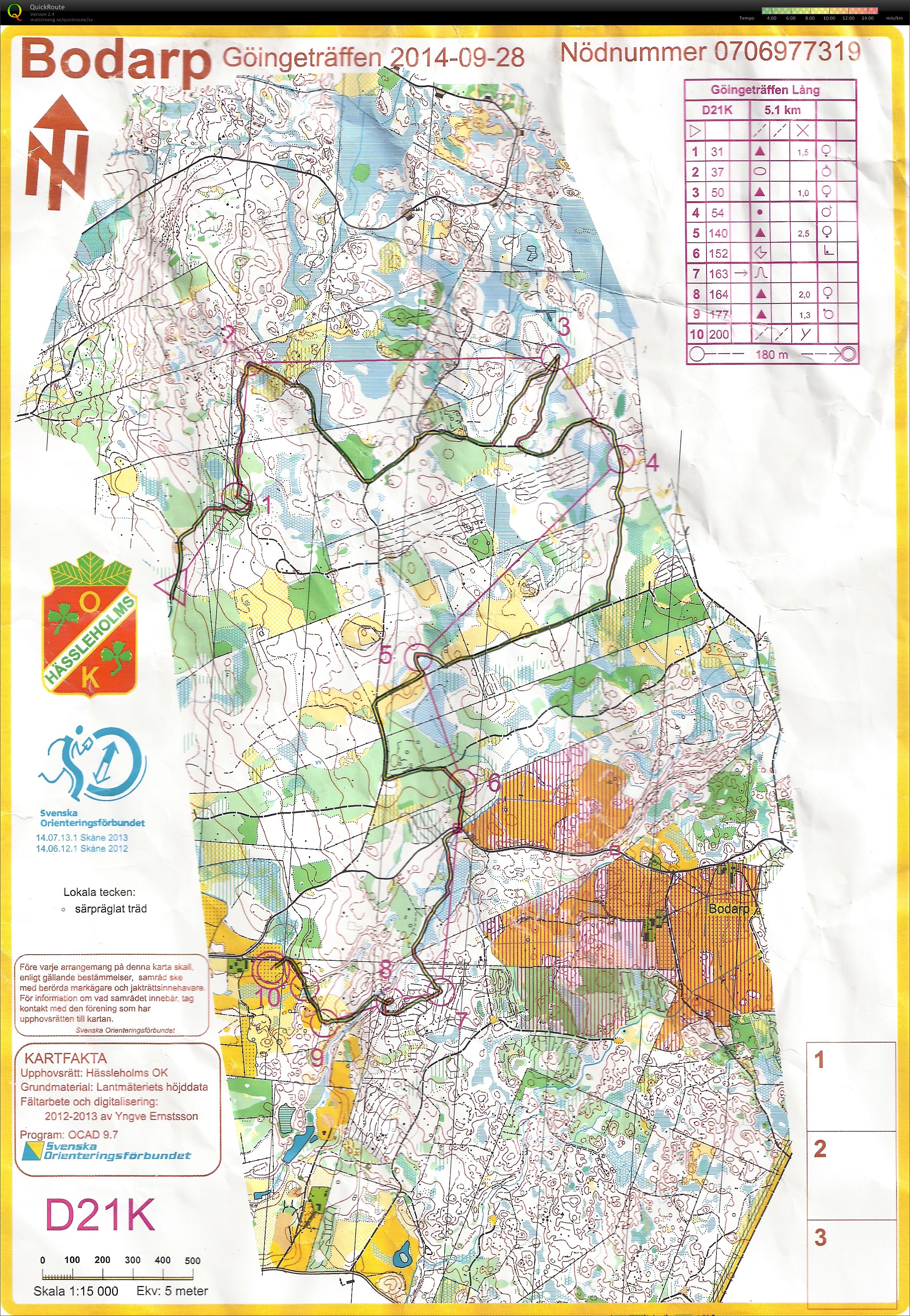 Göingeträffen - Lång (28/09/2014)