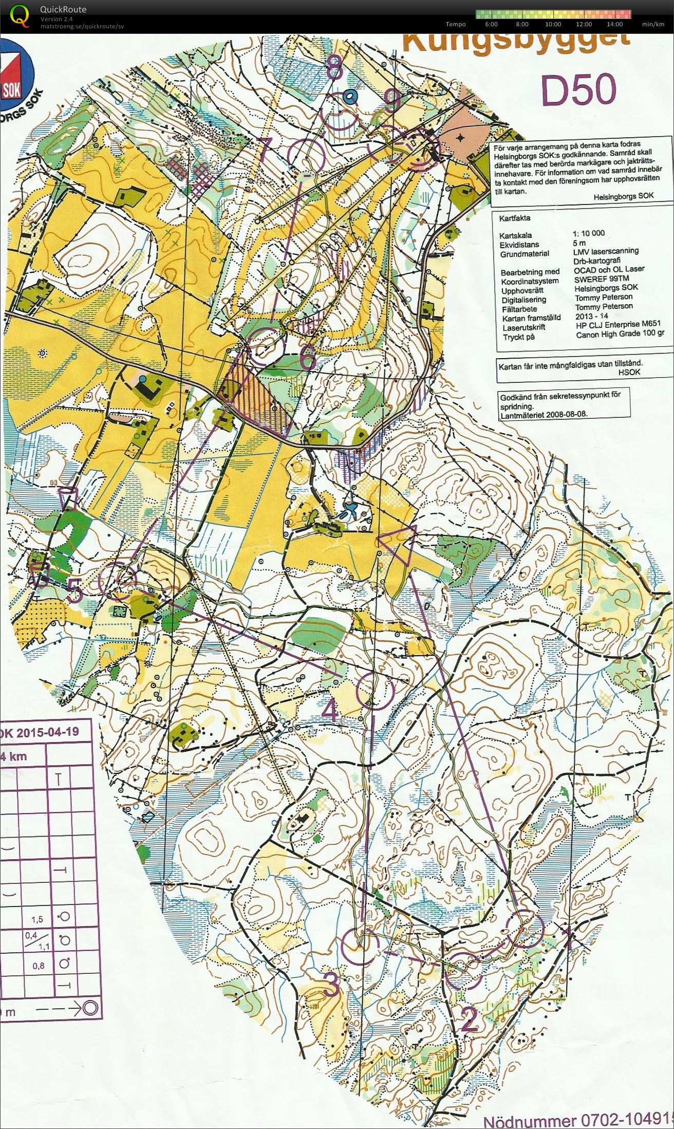 Helsingborgs SOK Lång (2015-04-19)