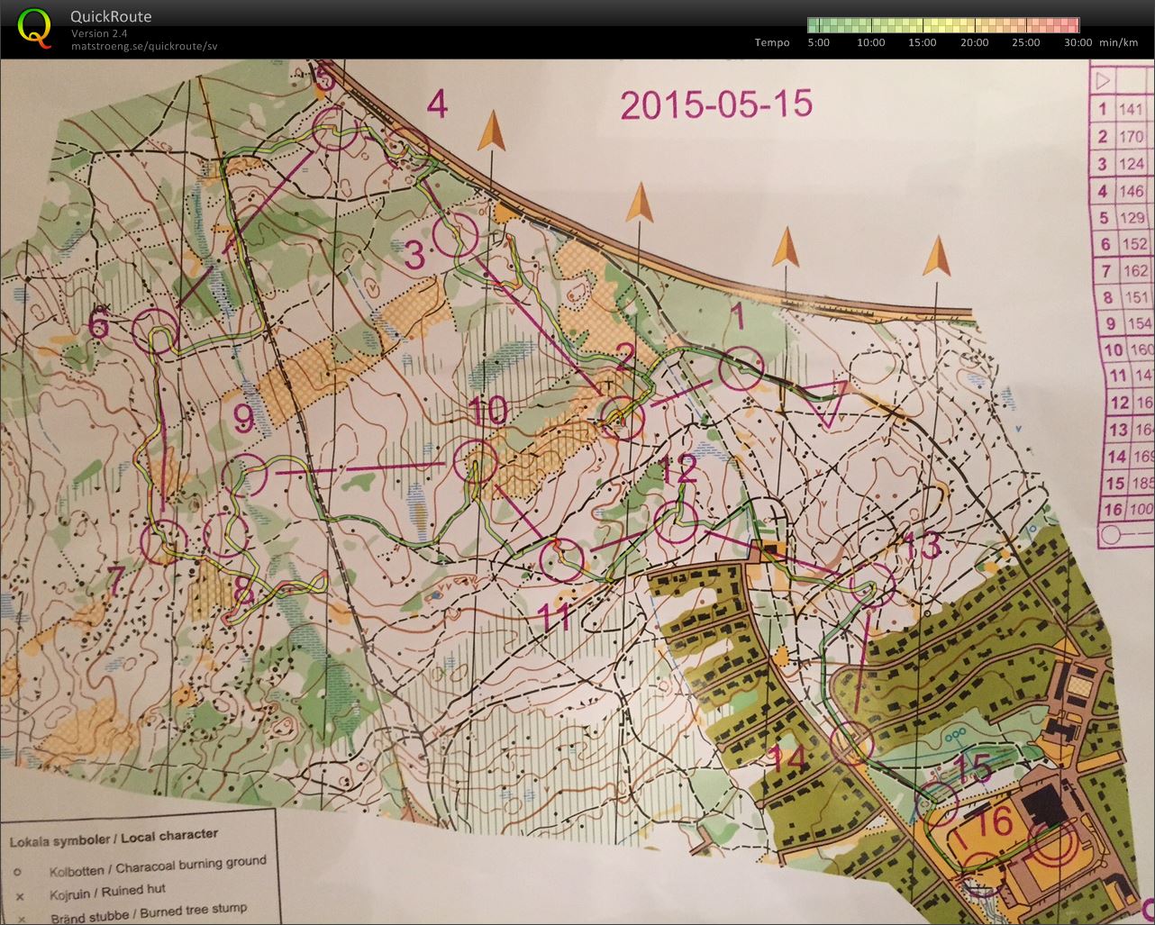 OL-Touren Dalarna (15.05.2015)