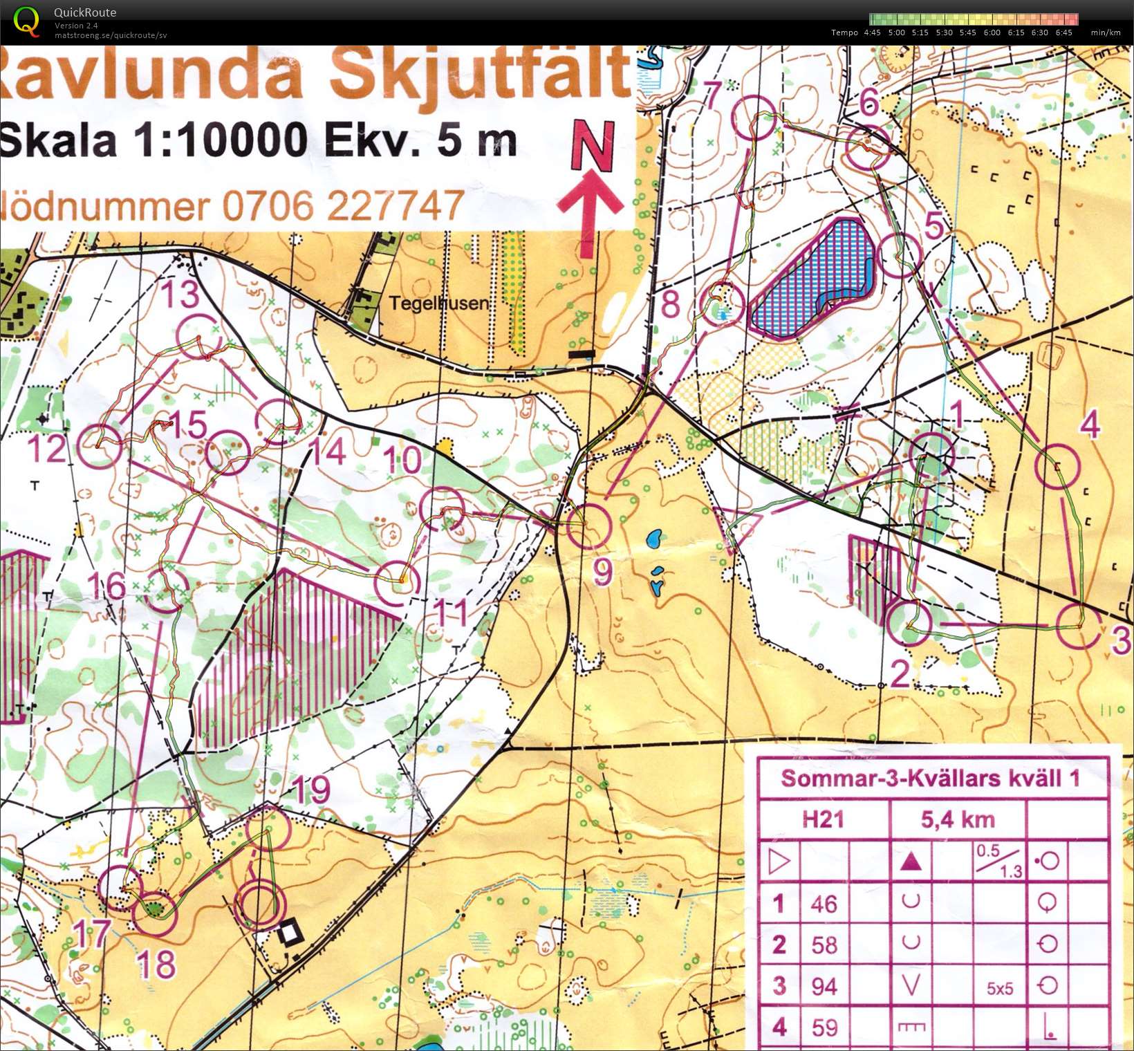 Sommar 3-kvällers, E1 (06/07/2015)