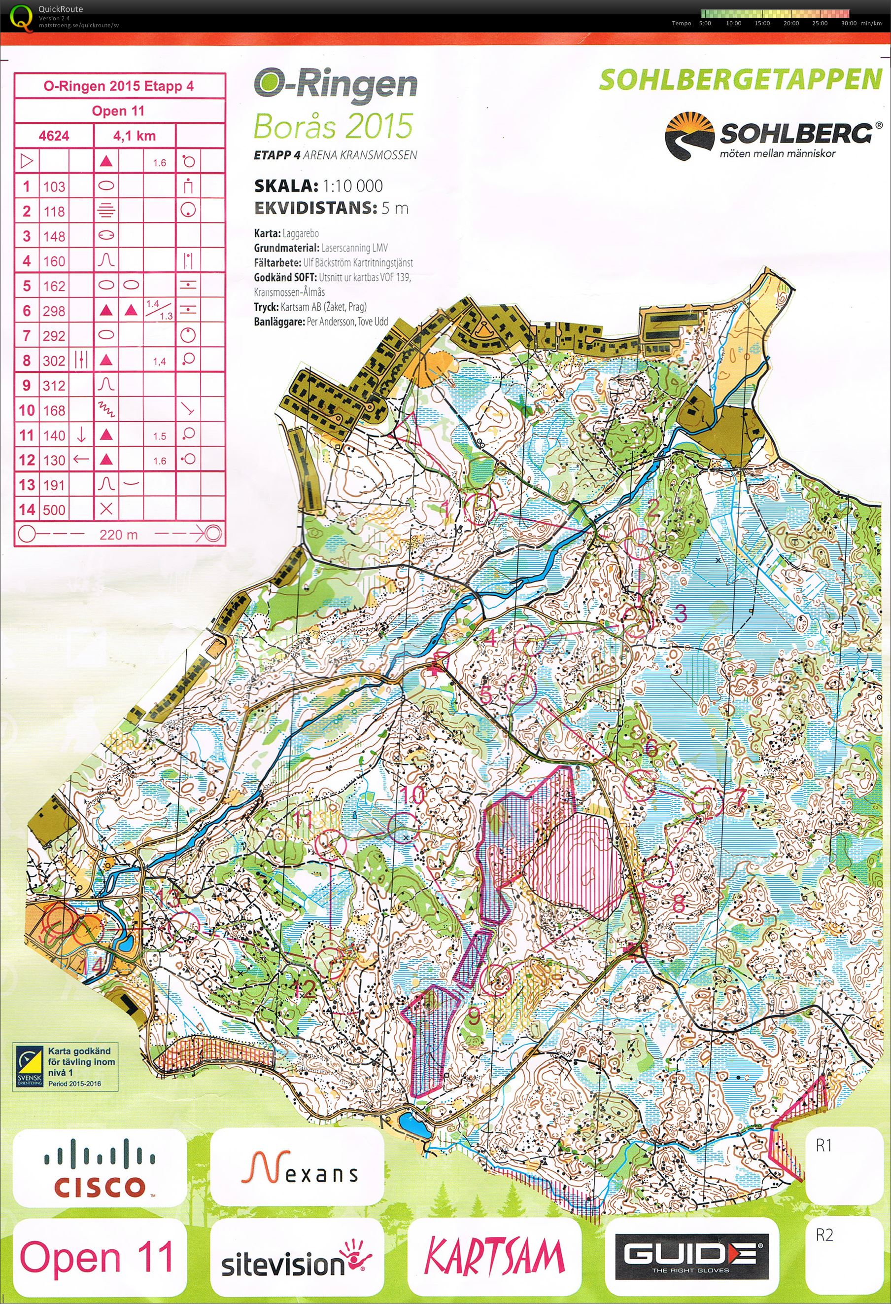 O-ringen E4, Ö11 (23/07/2015)