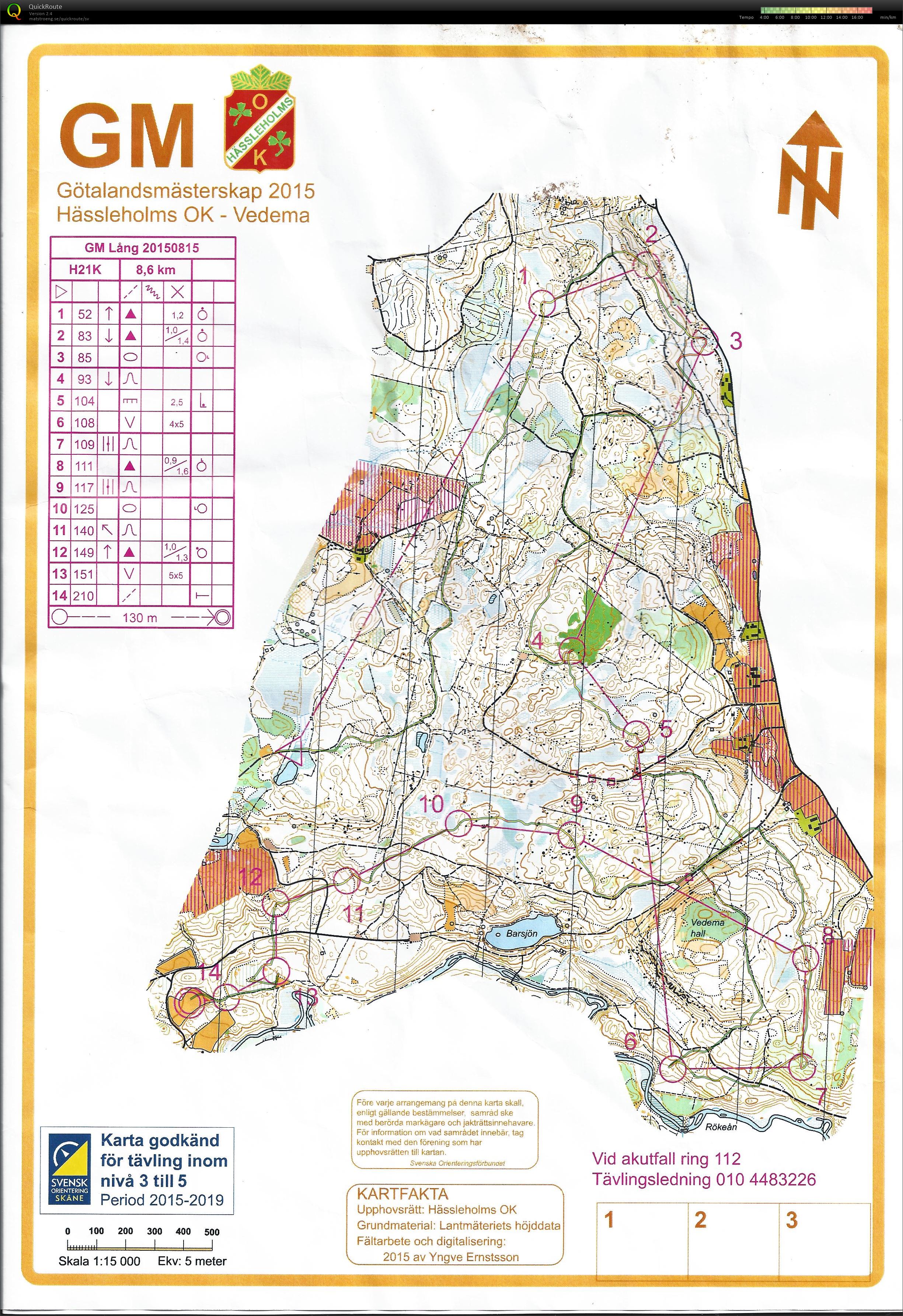 Hässleholms Ok långdistans (15-08-2015)