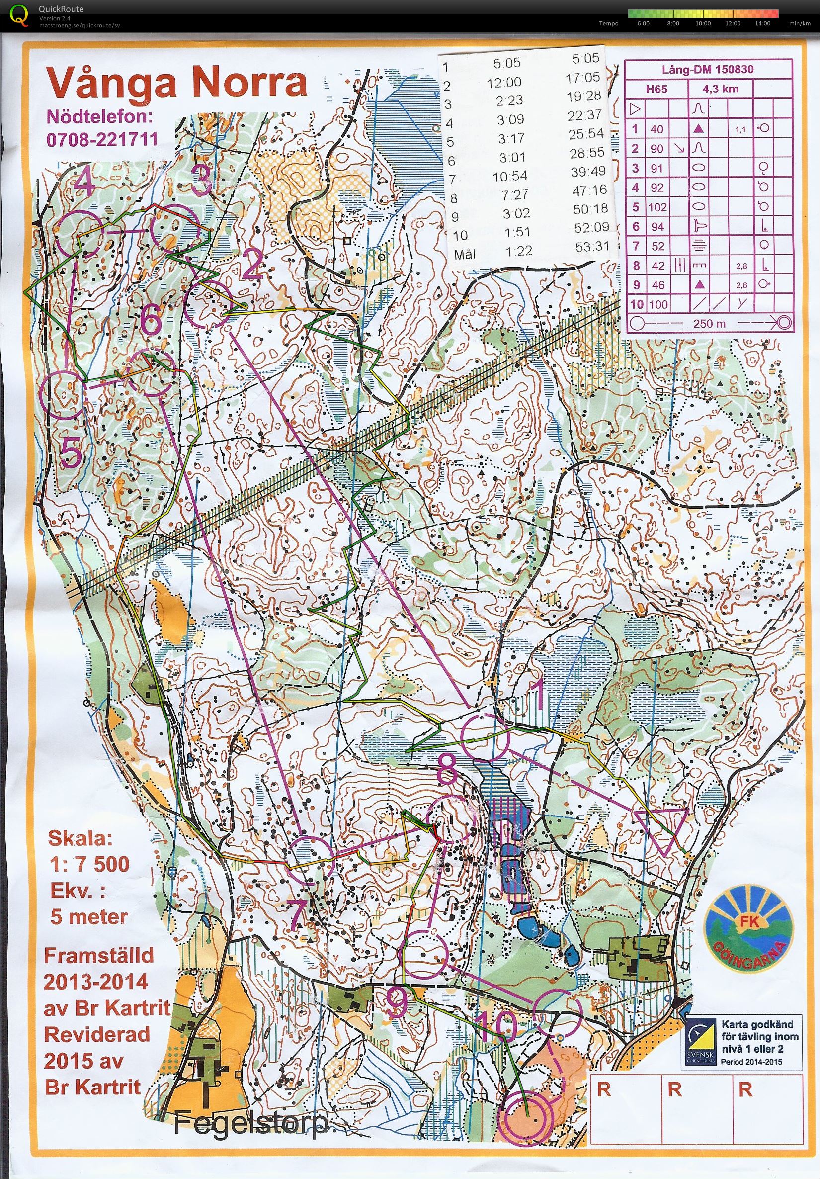 Lång-DM H65 Vånga Norra (2015-08-30)