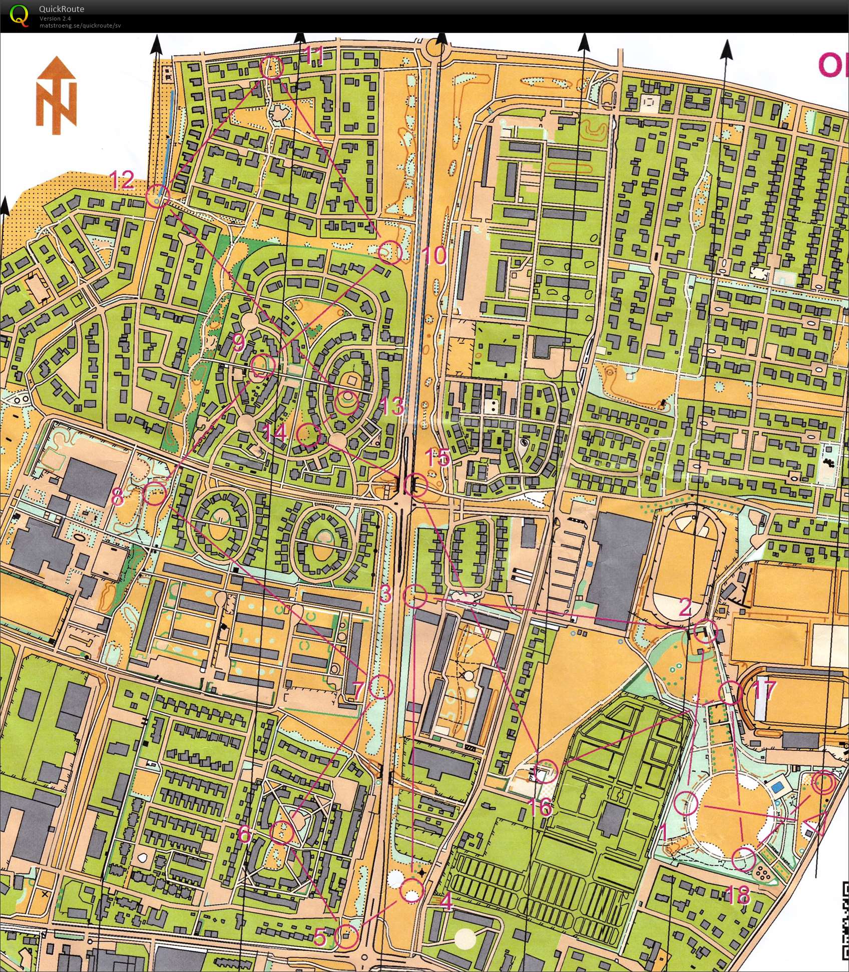 Kontinent Park Tur, E4, Lång bana (08-09-2015)