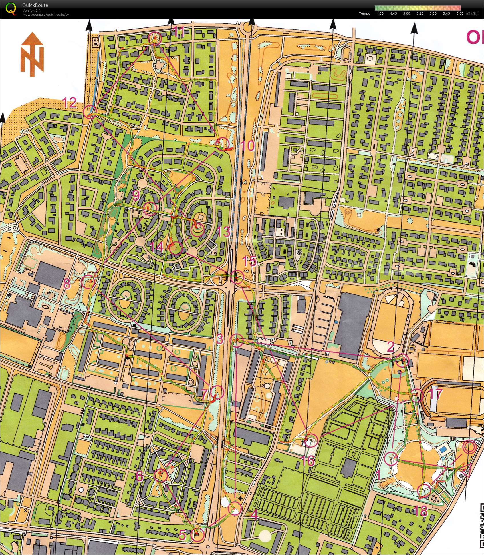 Kontinent Park Tur, E4, Lång bana (08-09-2015)