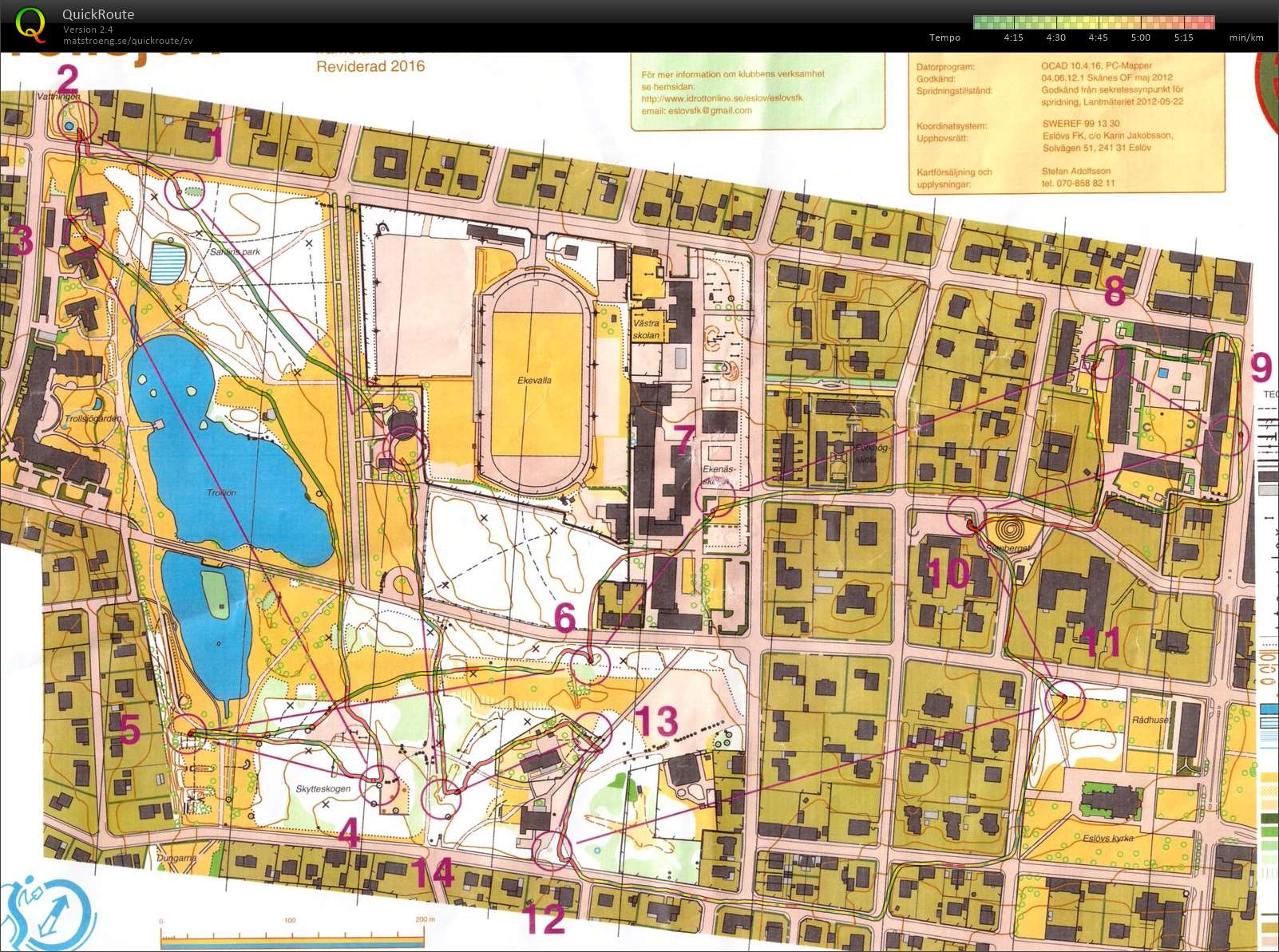 Eslövs Evening Sprint, E1 (2016-05-10)