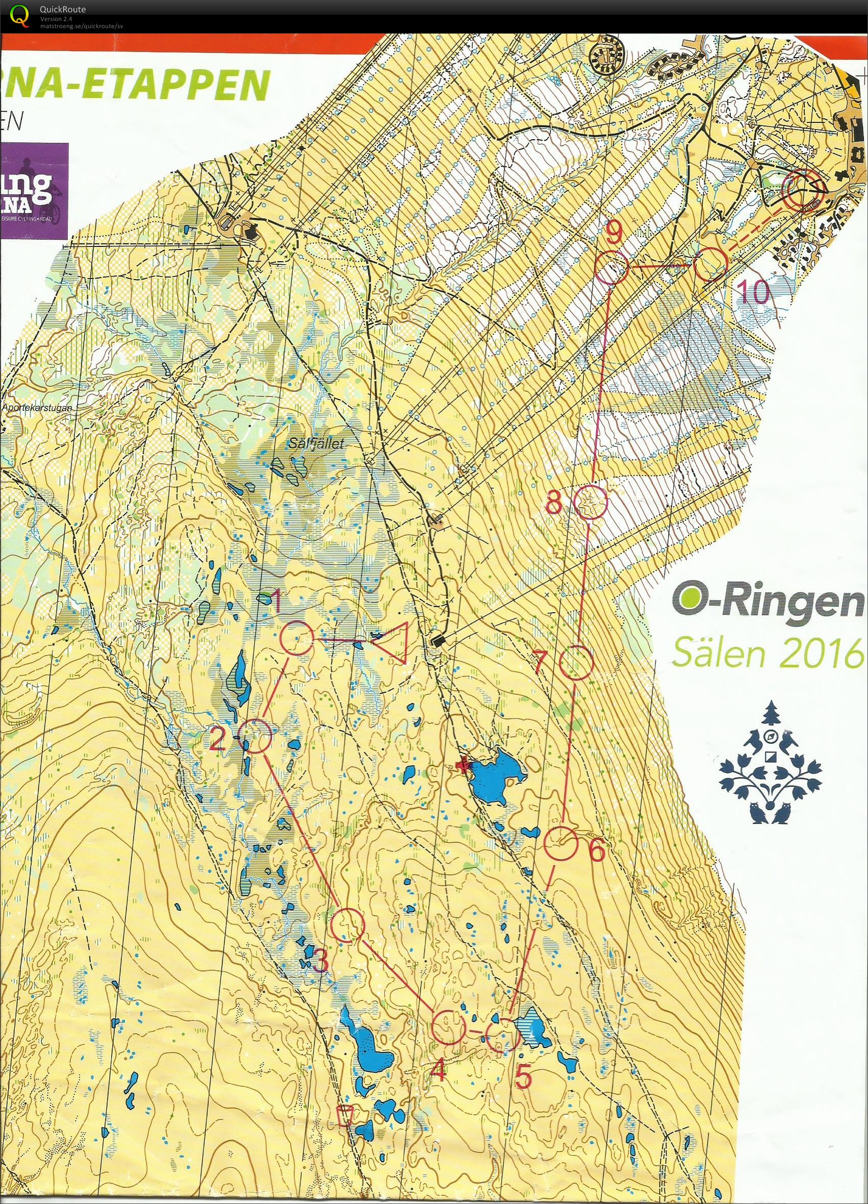 O-ringen etapp 4 (2016-07-28)