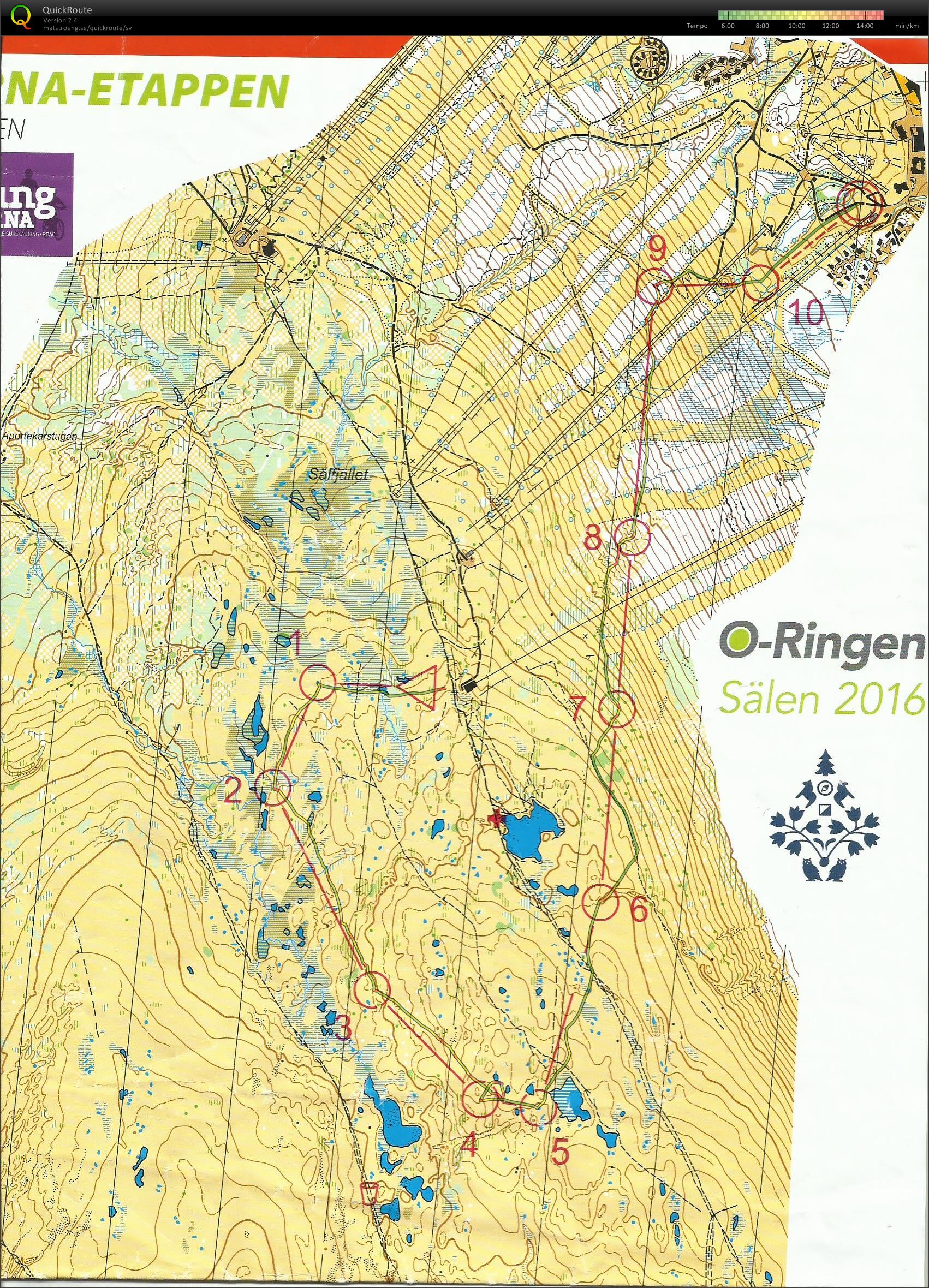 O-ringen etapp 4 (28.07.2016)