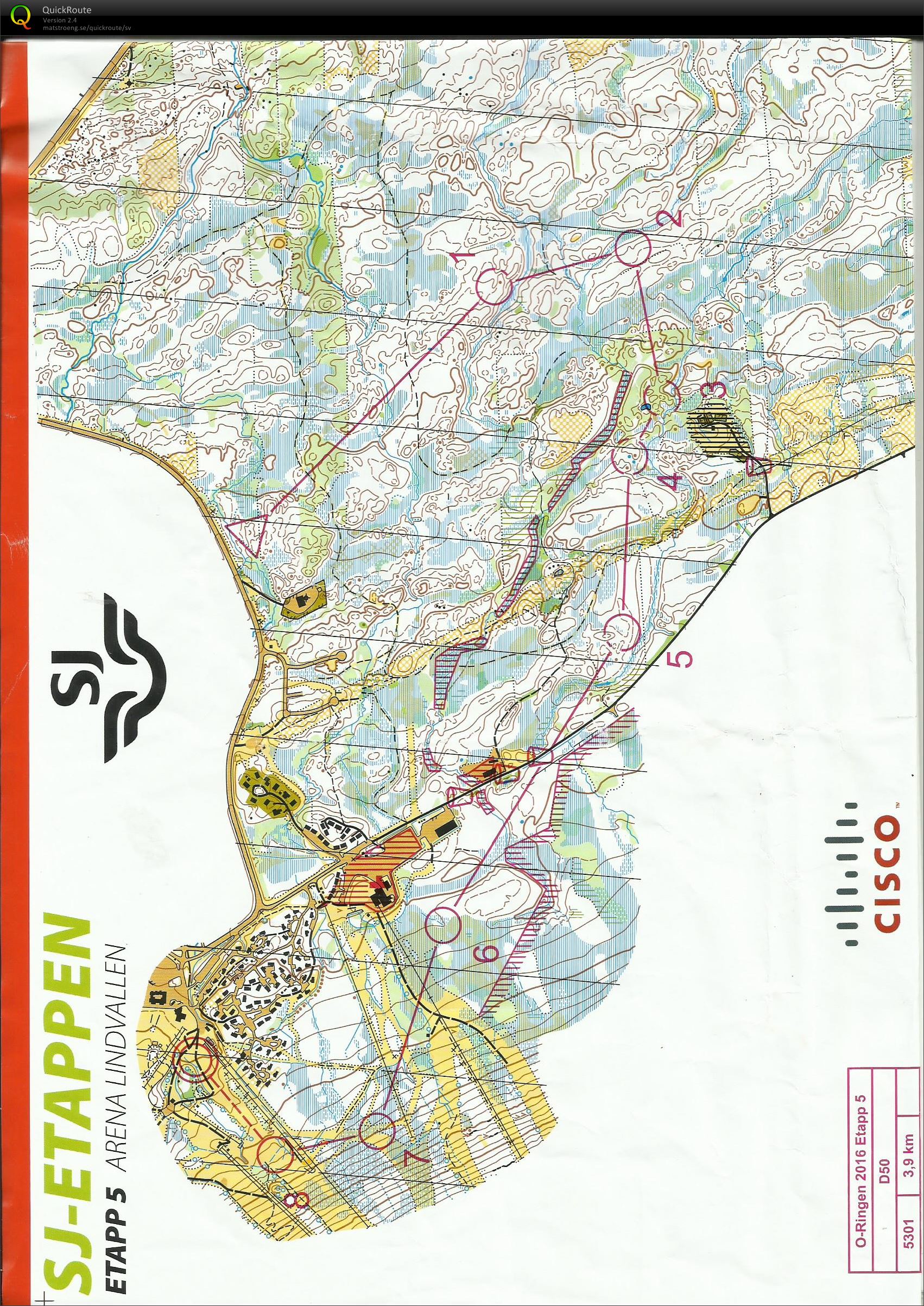 O-ringen Etapp 5 (2016-07-29)