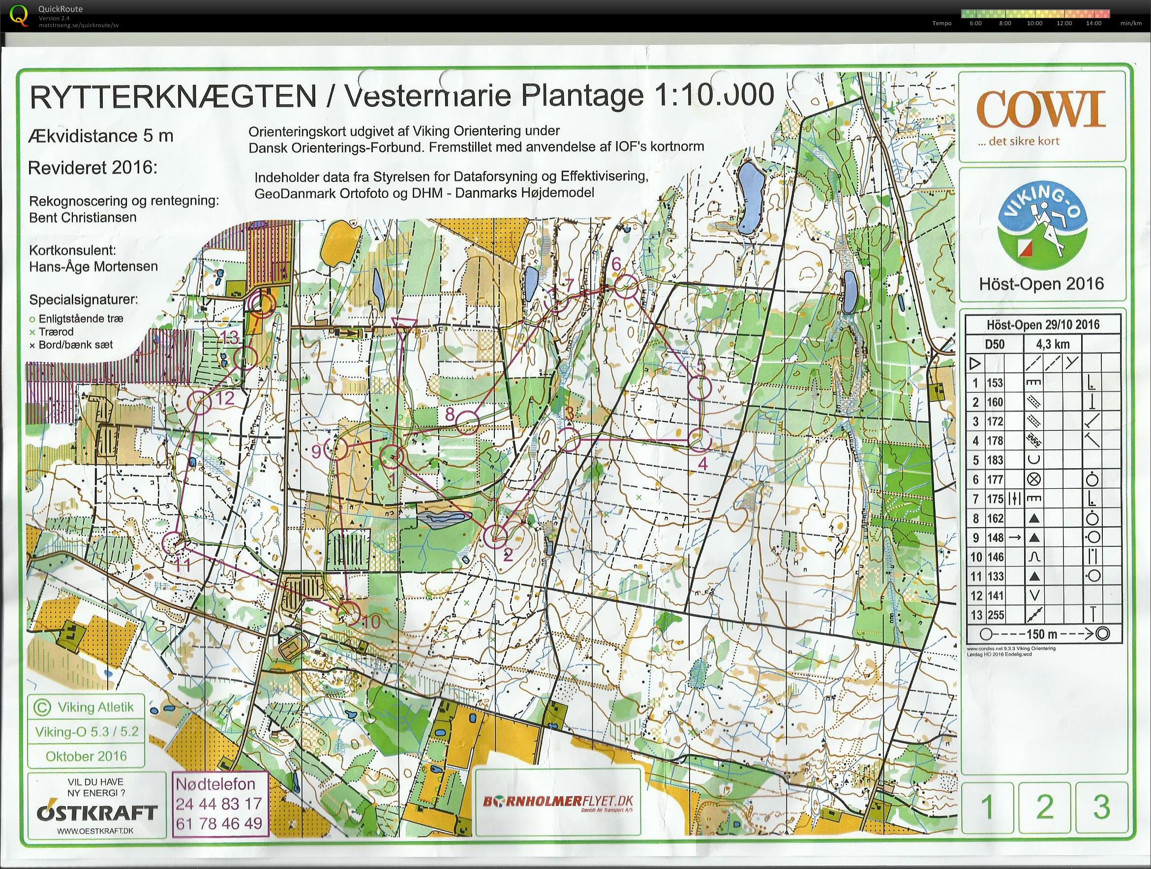 Bornholm Höst open dag 1 (29/10/2016)