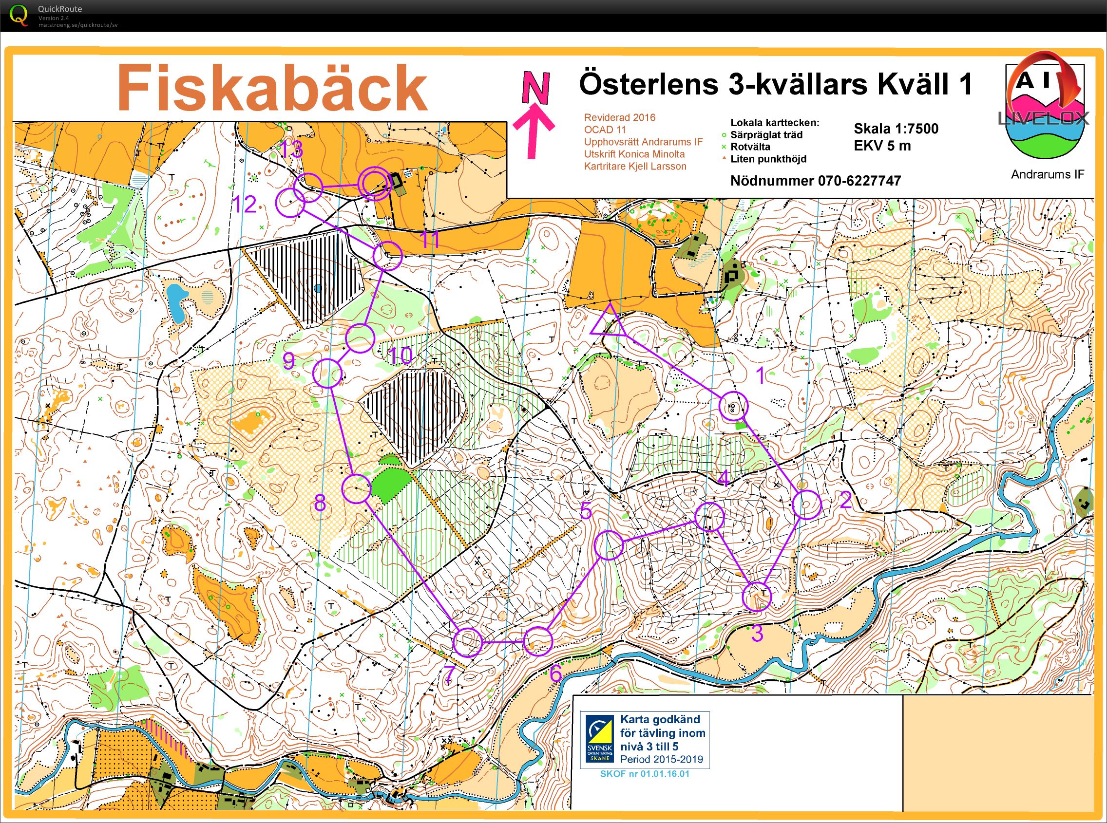 Österlens 3-kvällars E1 (2017-07-10)