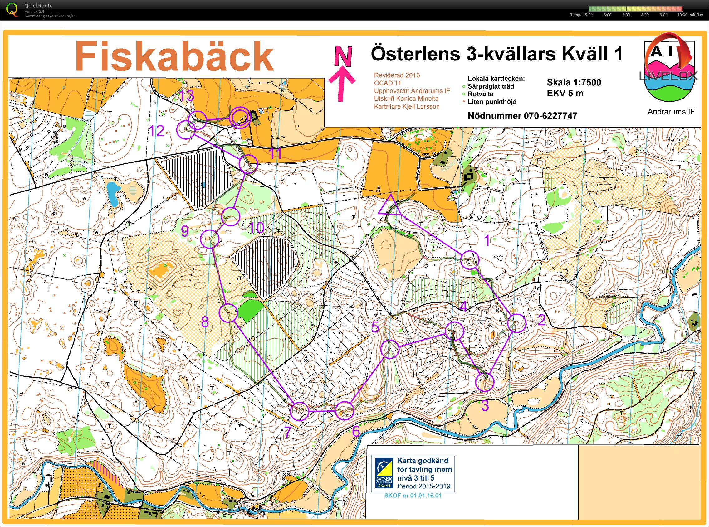 Österlens 3-kvällars E1 (2017-07-10)