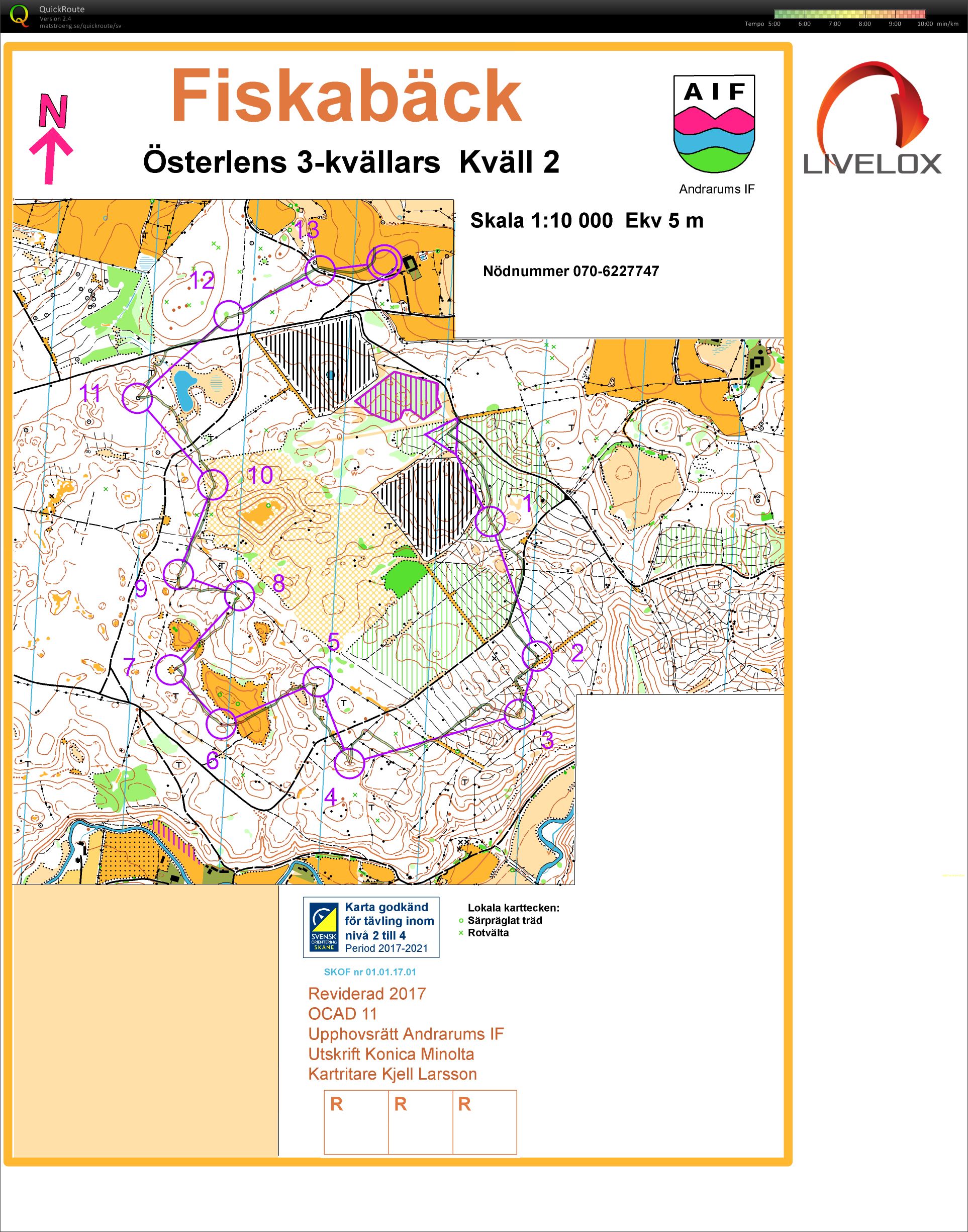 Österlens 3-kvällars E2 (2017-07-11)