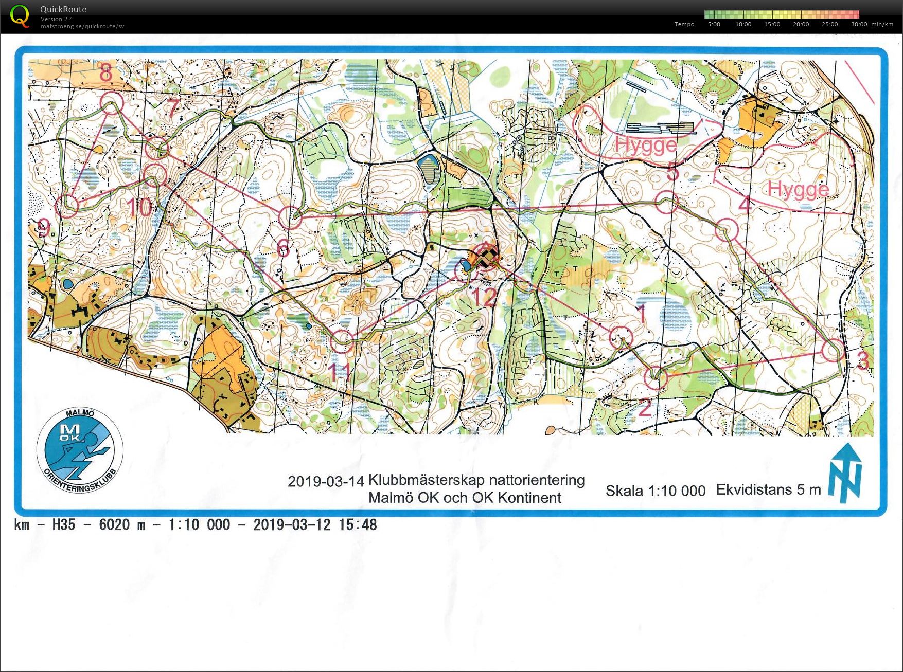 KM natt Frostavallen (14.03.2019)