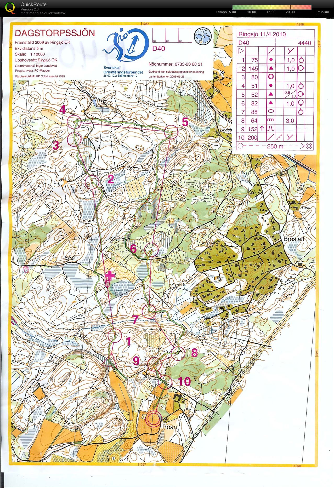 Ringsjö OK D40 (2010-04-11)