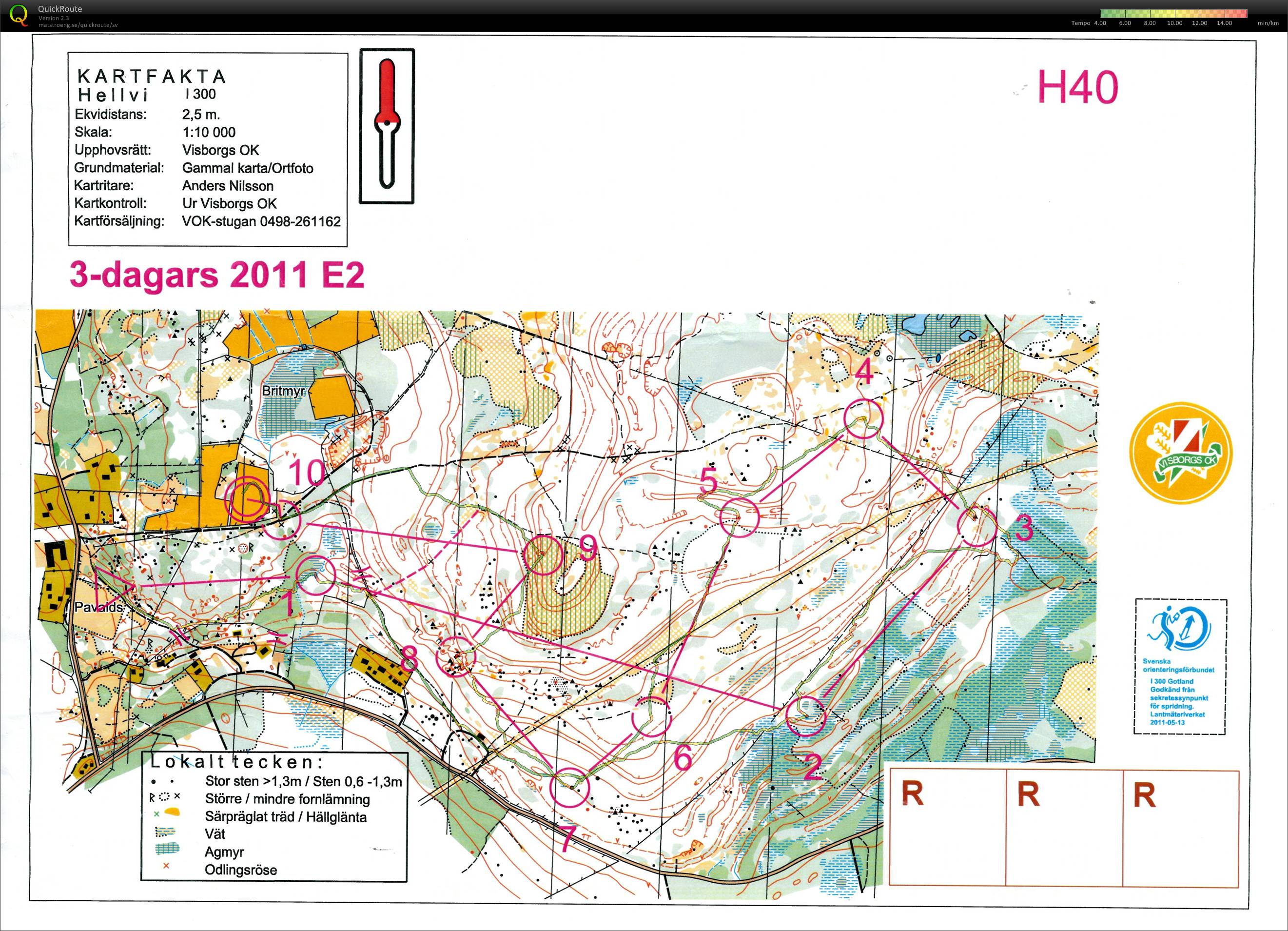 Gotlands 3-dagars E2 (13.07.2011)