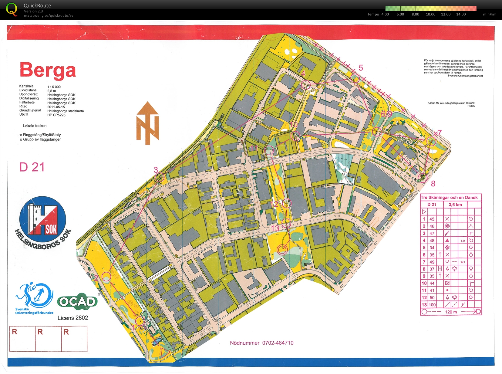 3 Skåningar och 1 Dansk 2011 E3 (2011-06-18)