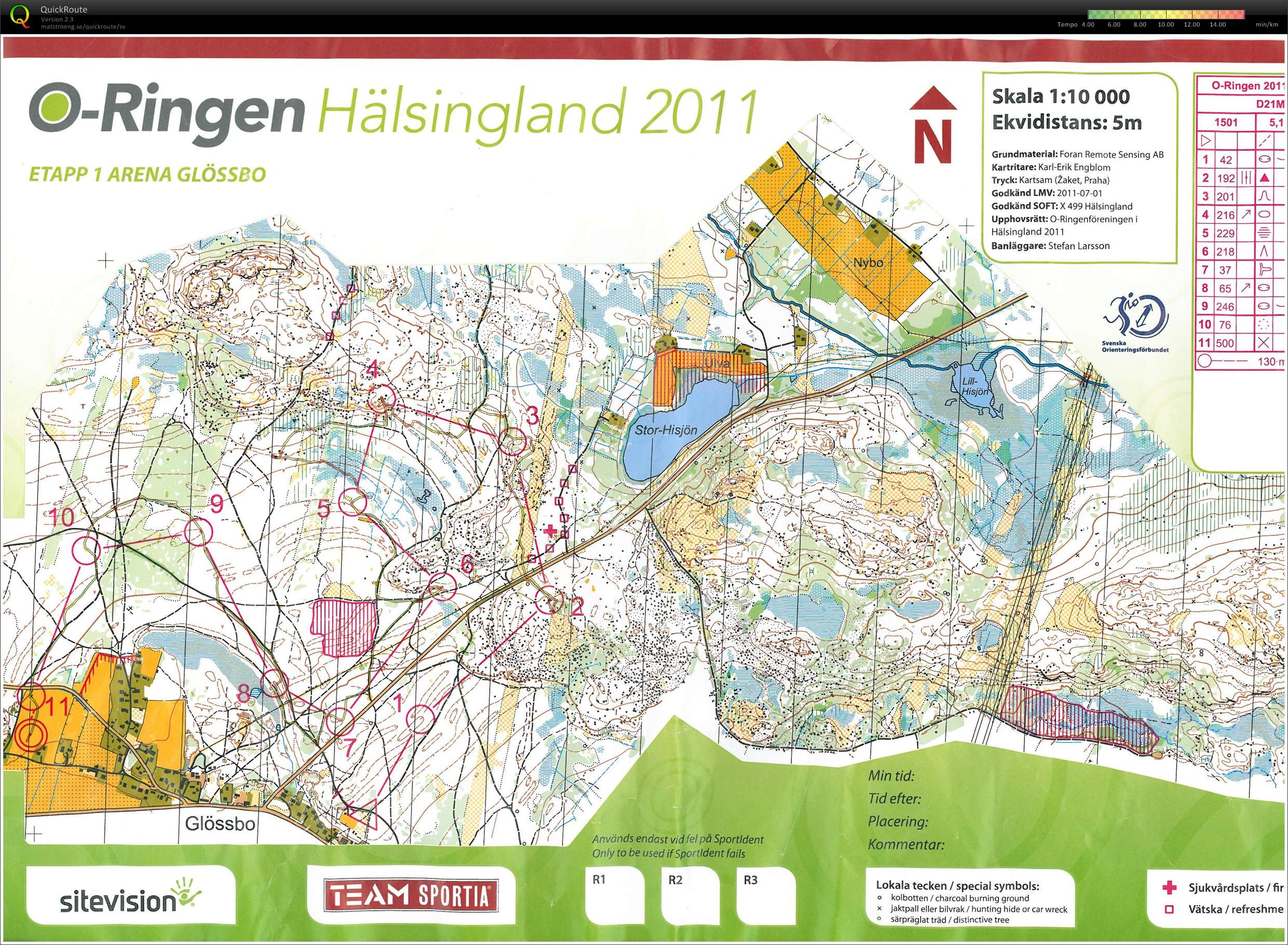 O-Ringen 2011 E1 (24-07-2011)