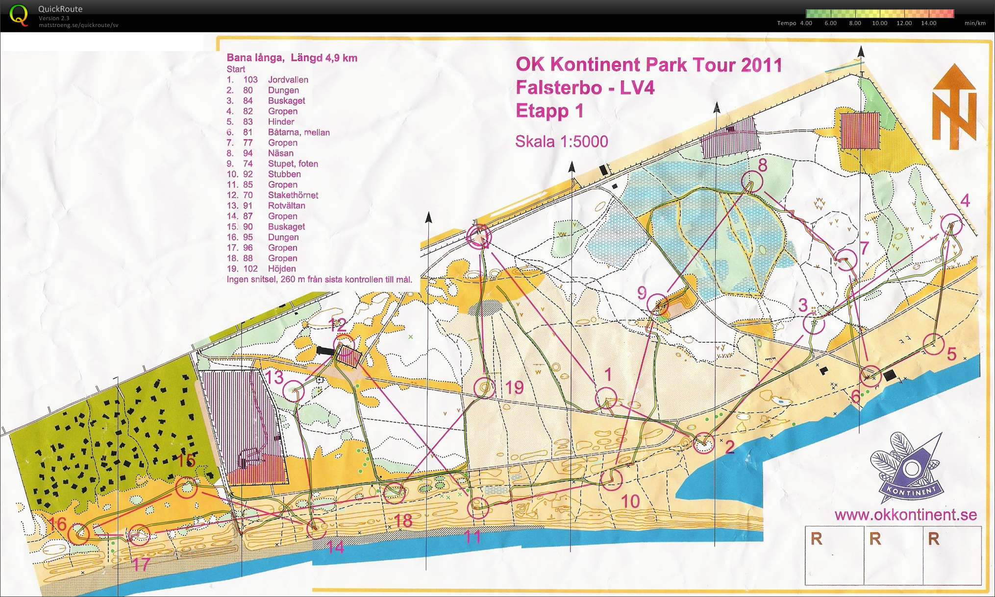 KPT E1 - Falsterbo  (23-08-2011)