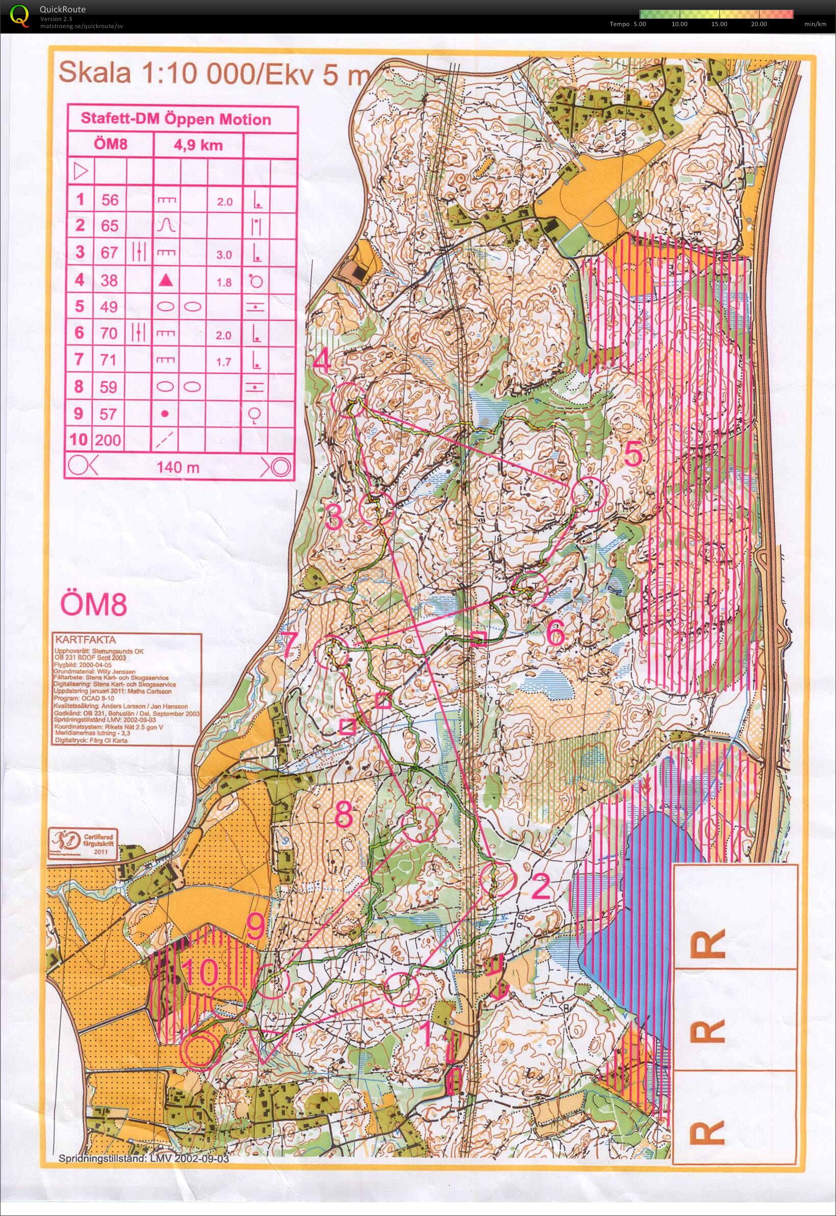 Stafett DM Göteborg (2011-09-04)